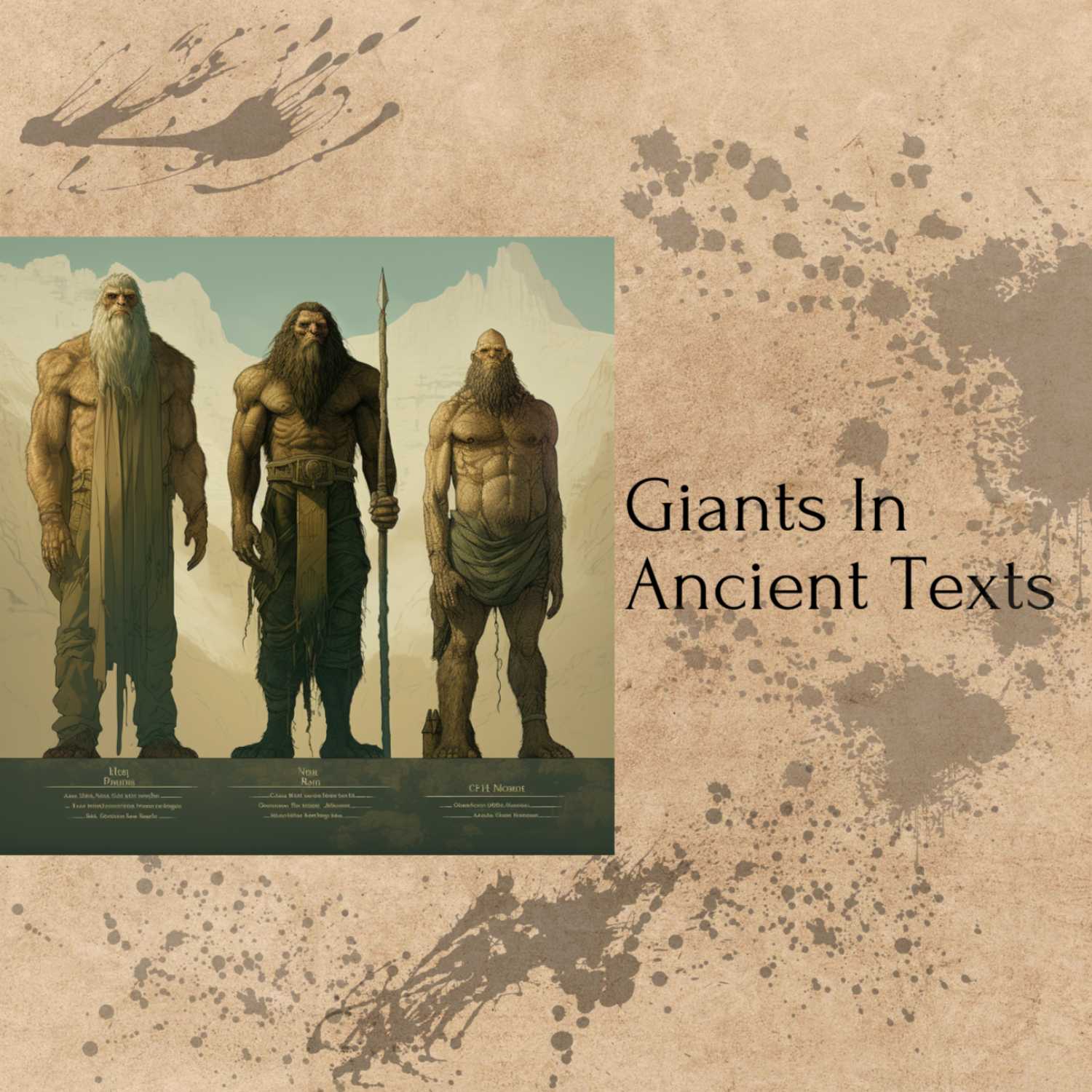 Giants In Ancient Texts P.1
