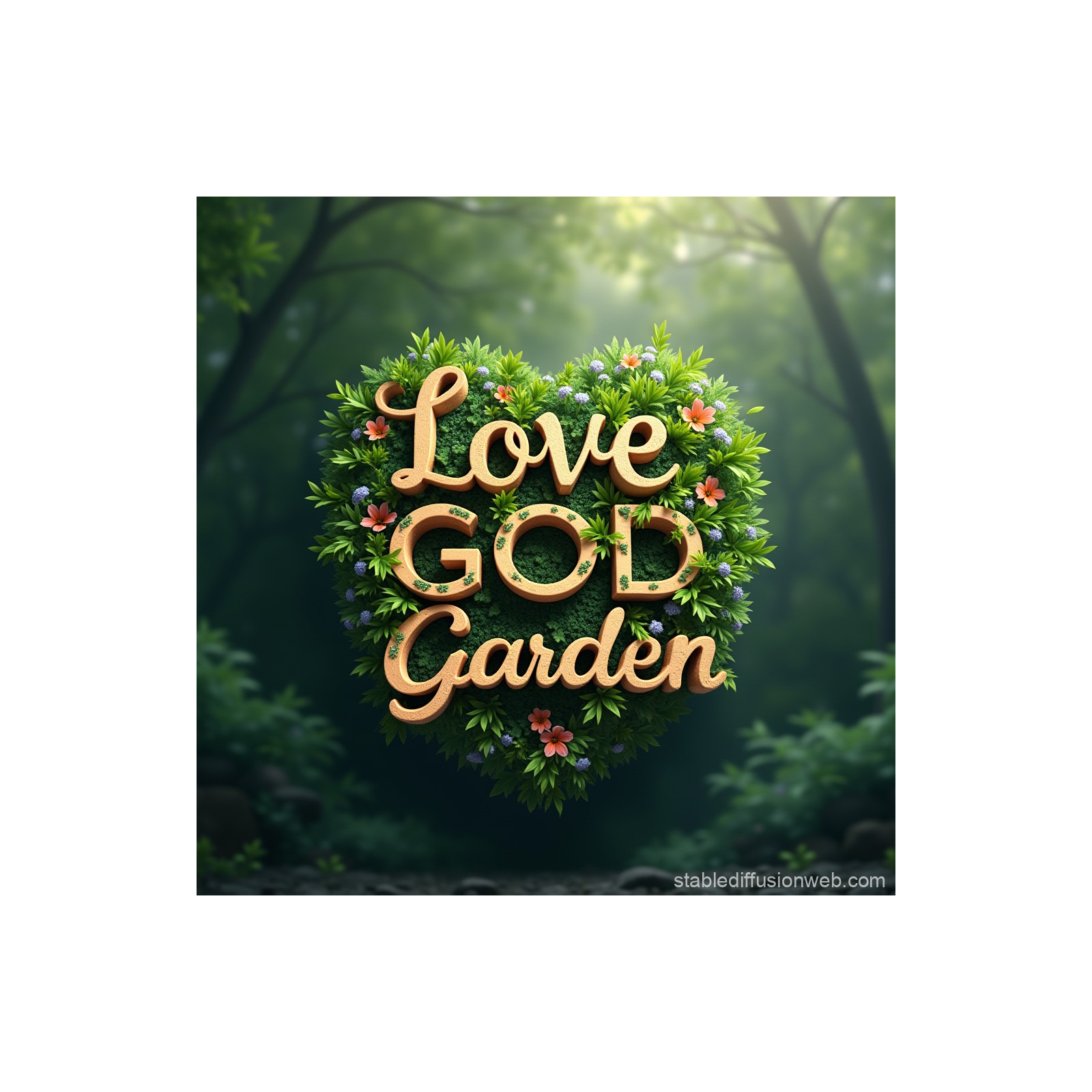 LOVE GOD GARDEN