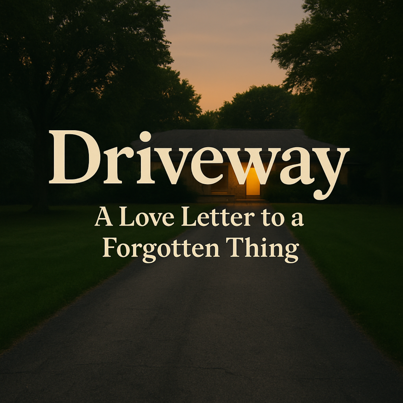 Driveway — A Story About Long Goodbyes and the Space Between Growing Up and Letting Go
