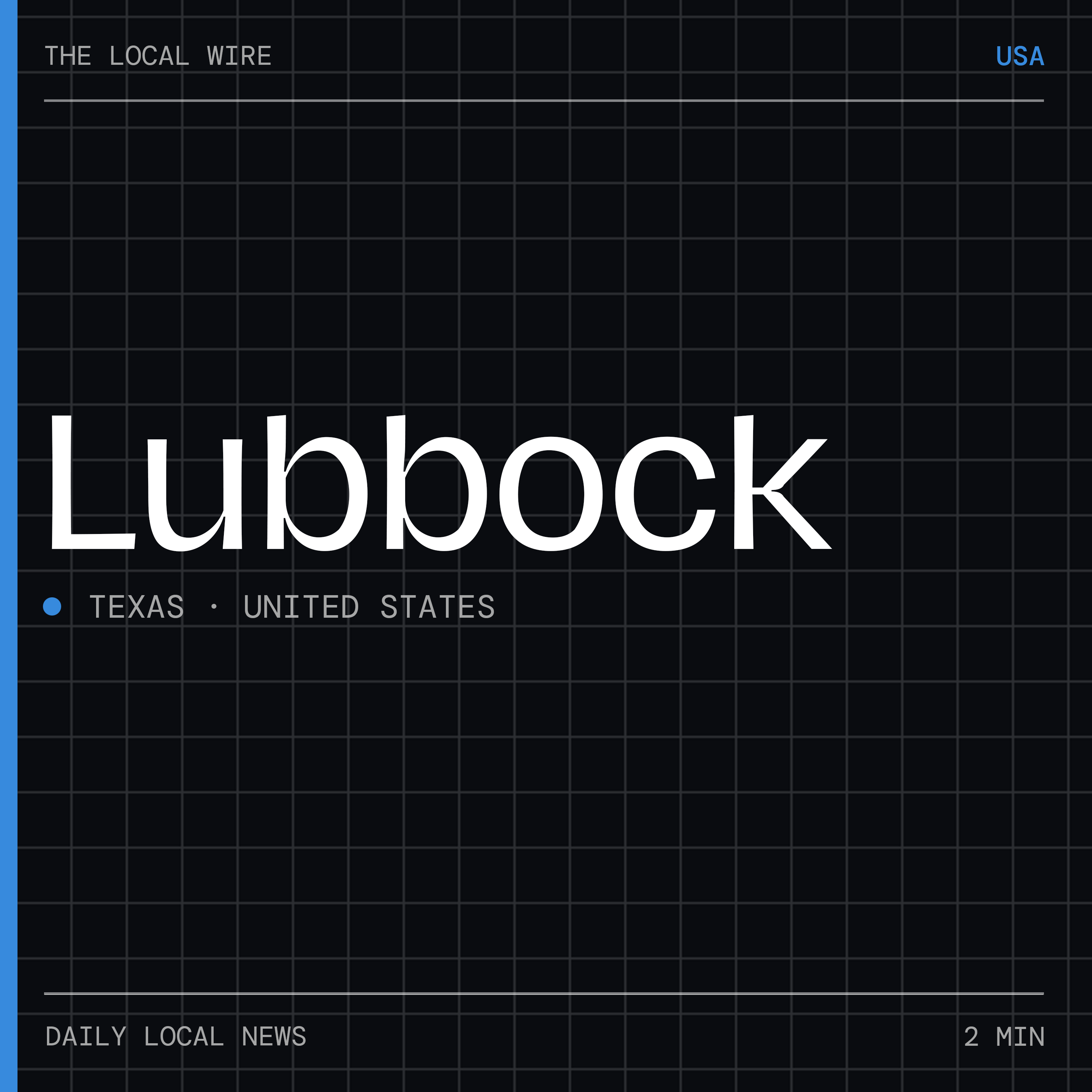 Lubbock News Today | 2 Min | The Local Wire