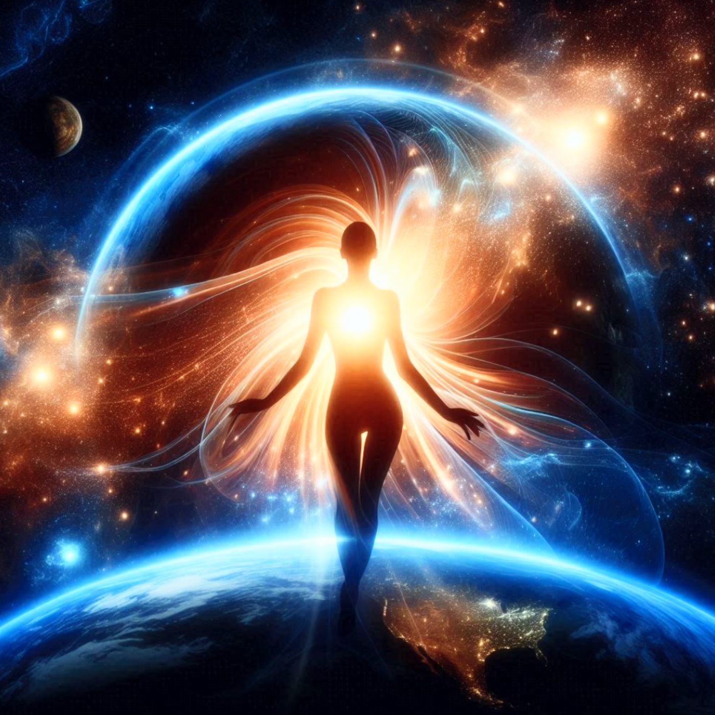 Guided Meditation Rise Up into Your Highest Light Activate Electromagnetic Aura 528 hz Frequency Music