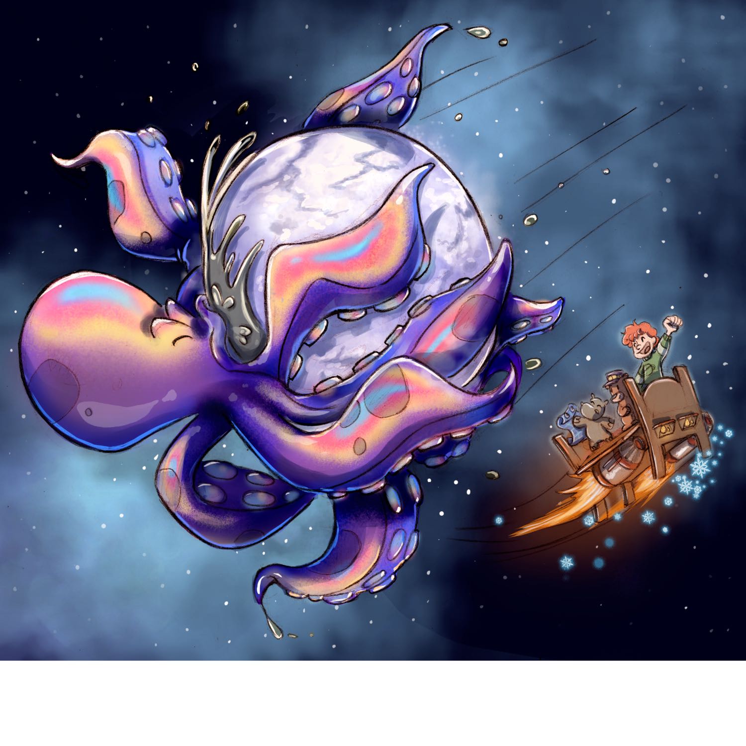 My Bed is A Spaceship - The Globbus S1, The Tree in The Sea S2, The Pirates of the Milky Way S3