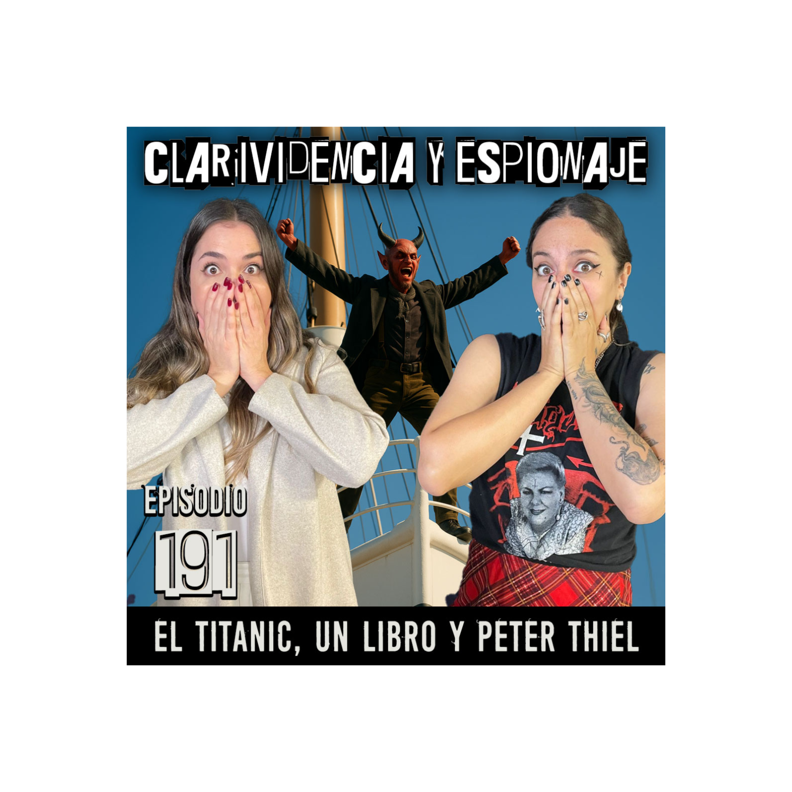 Clarividencia y espionaje: El Titanic, un libro y Peter Thiel
