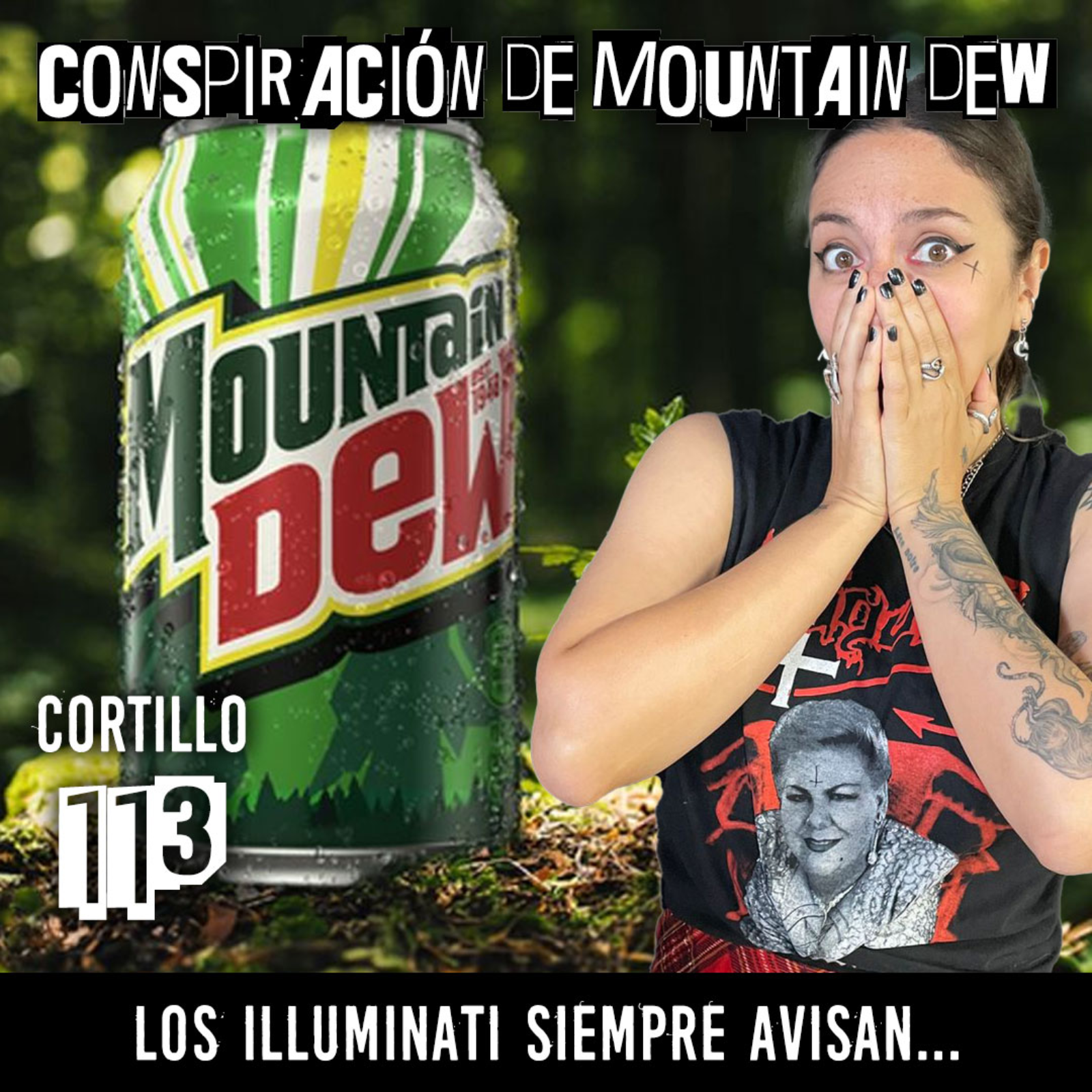 La conspiración de Mountain Dew: Los Illuminati siempre avisan...