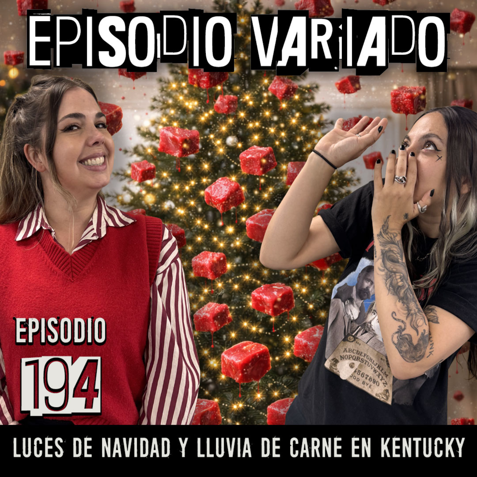 Episodio variado: Luces de Navidad y lluvia de carne de Kentucky