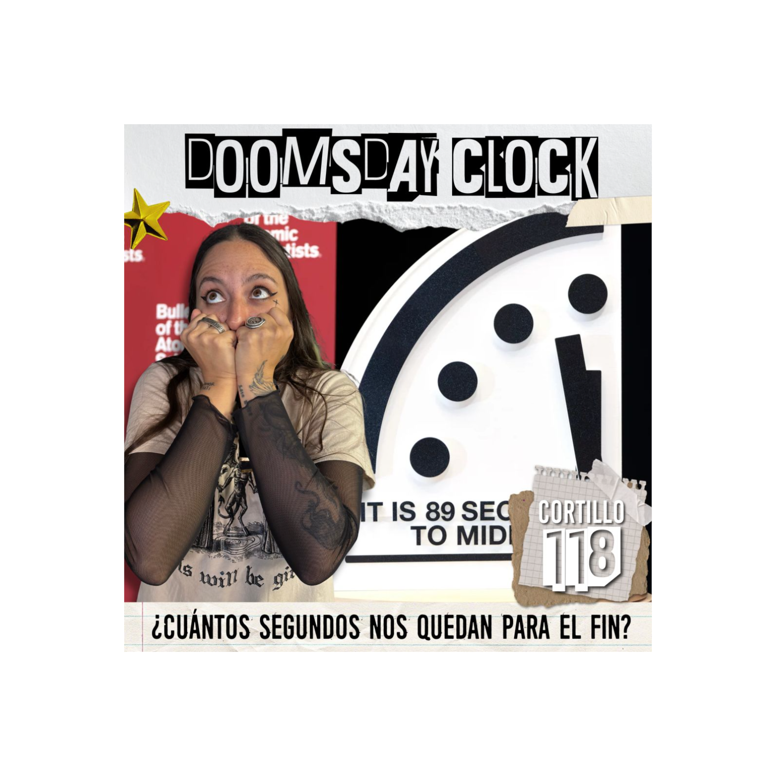 Doomsday Clock: ¿Cuántos segundos nos quedan para el fin?