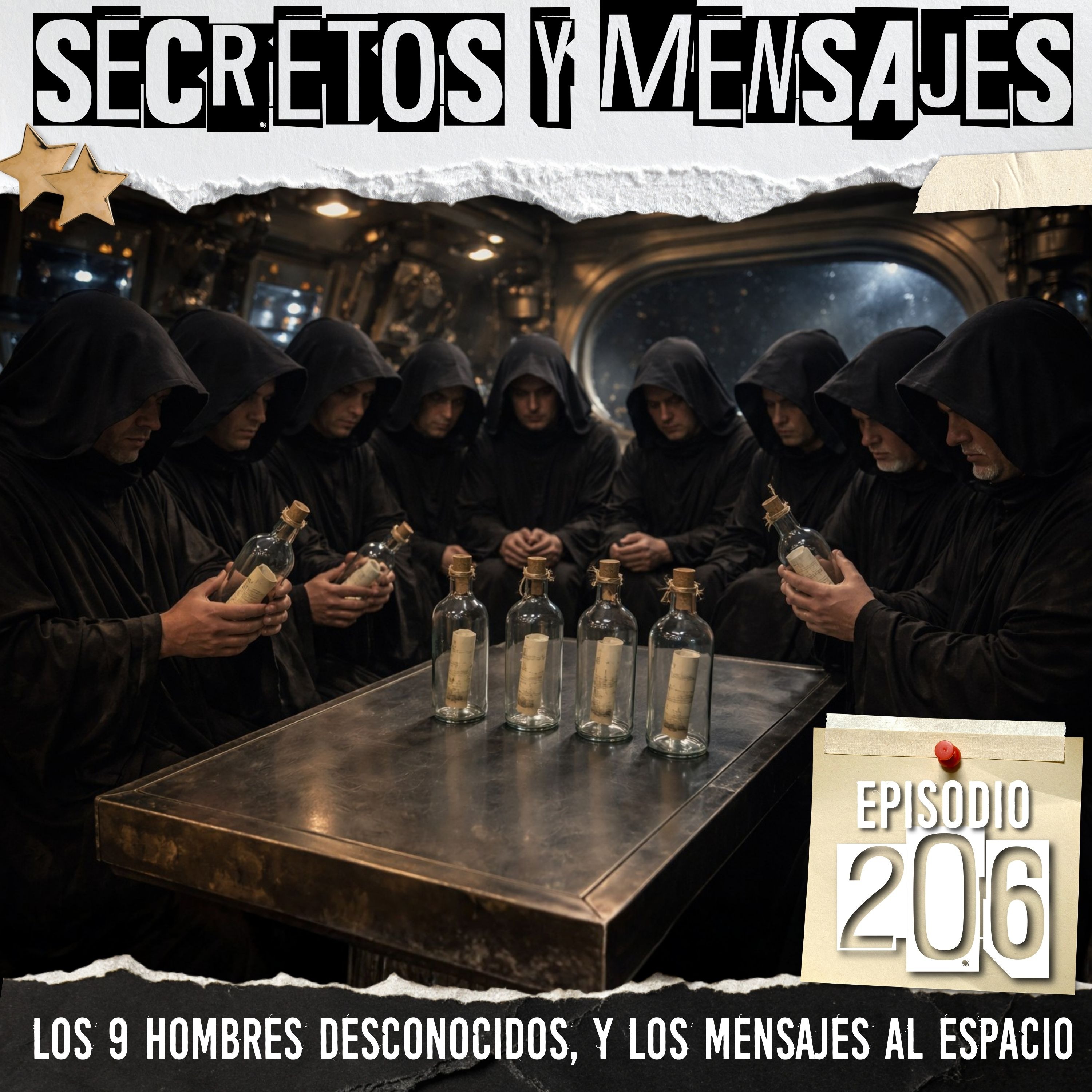 Secretos y mensajes: Los 9 hombres desconocidos, y los mensajes al espacio