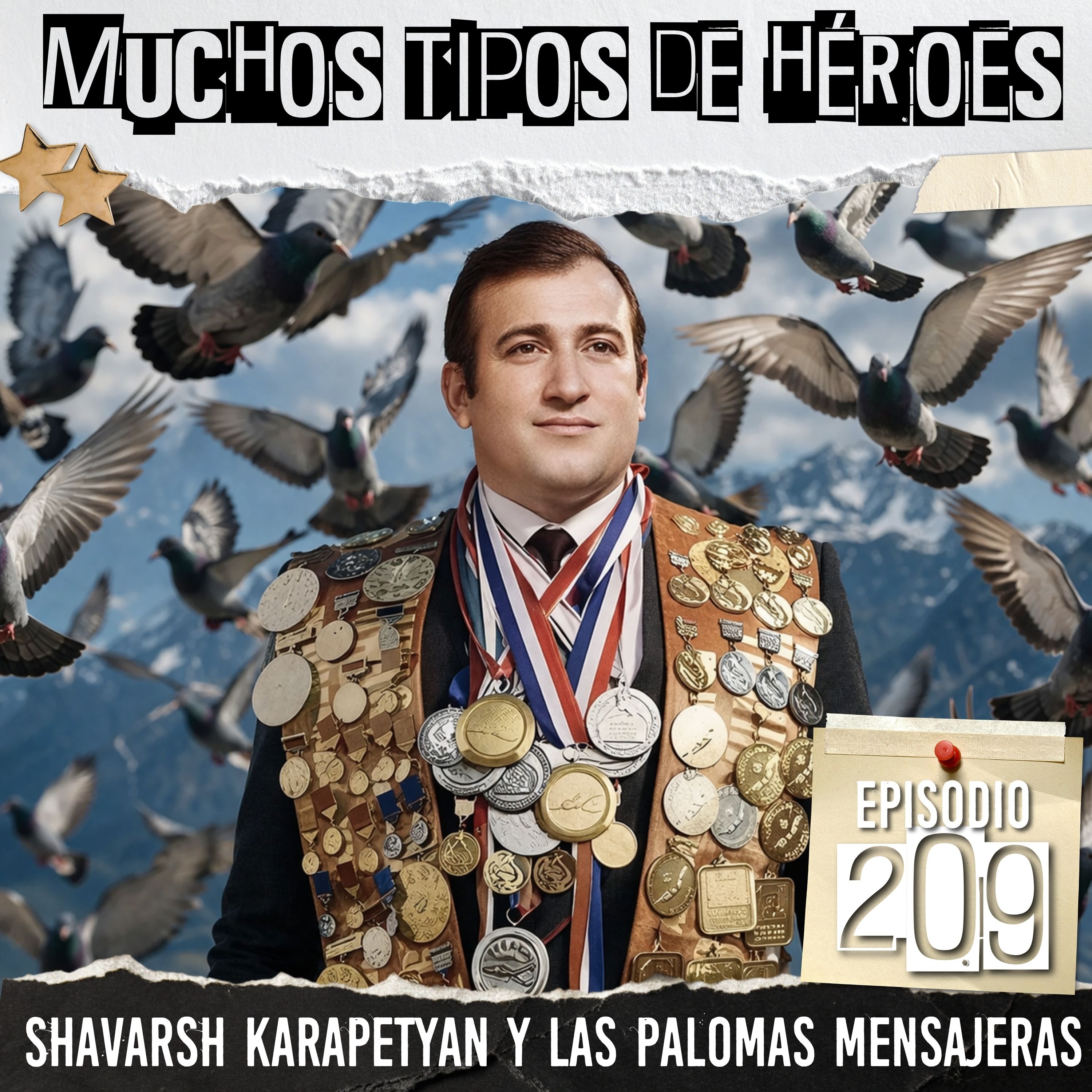 Muchos tipos de héroes: Sharvash Karapetyan y las palomas mensajeras