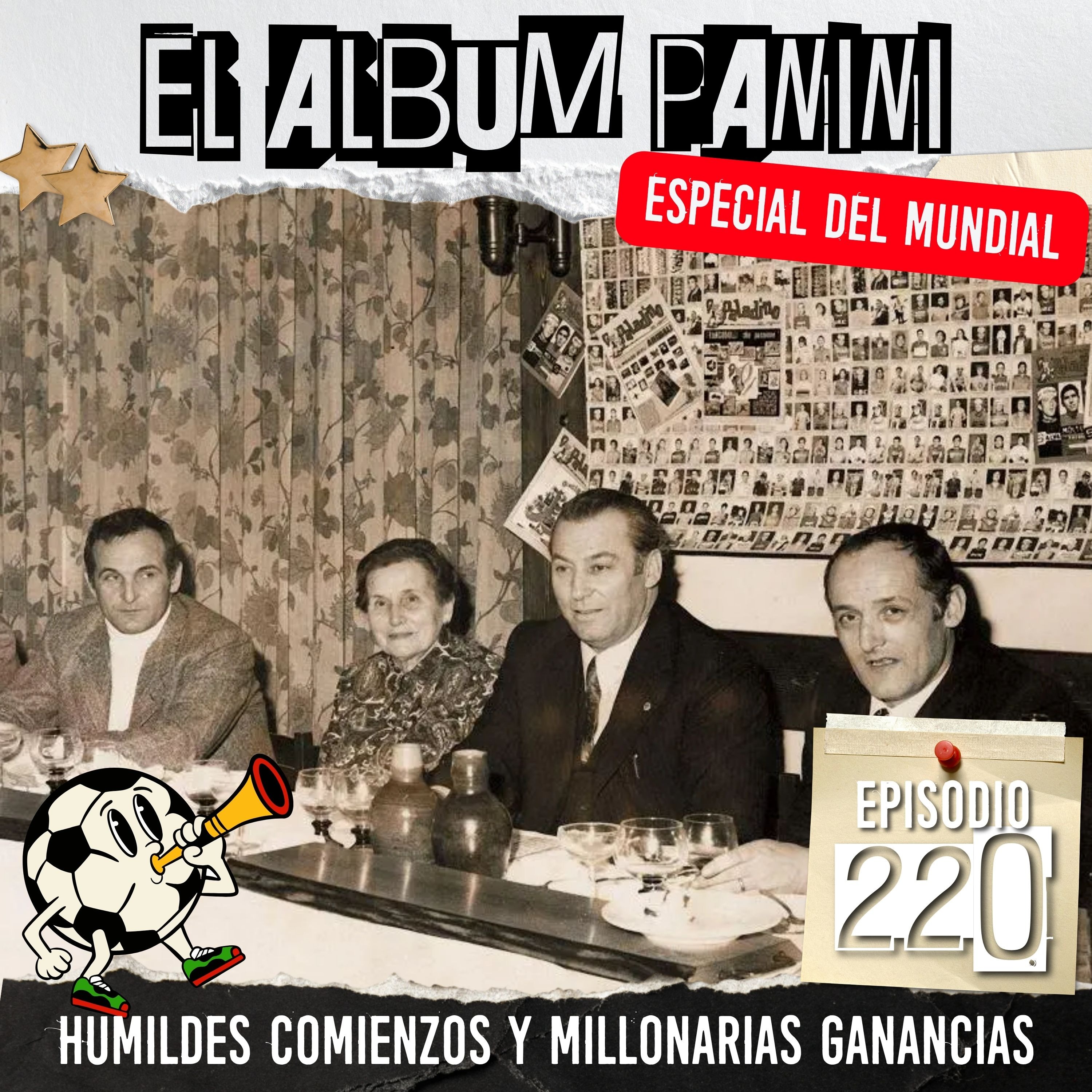 El álbum Panini: Humildes comienzos y millonarias ganancias episode artwork