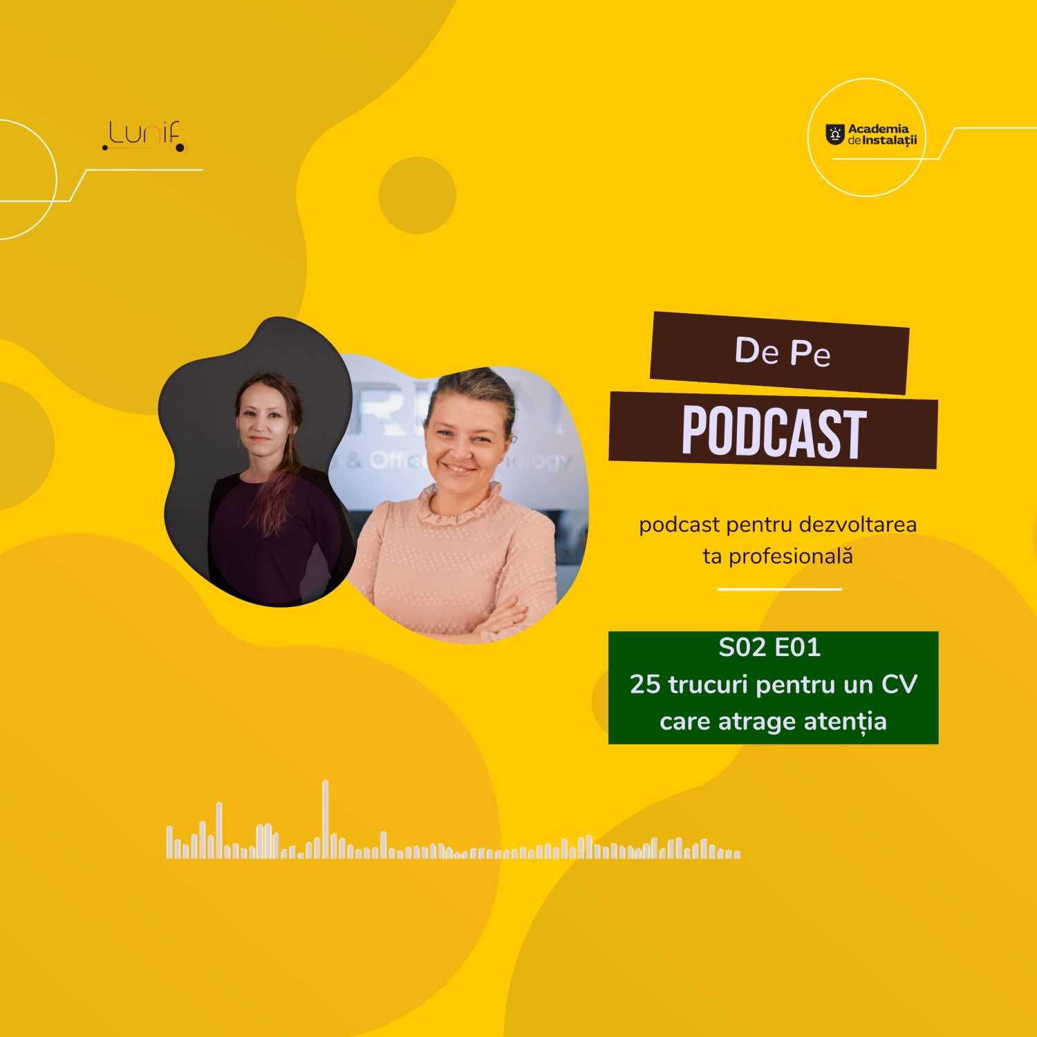 De pe podcast pentru dezvoltare profesionala