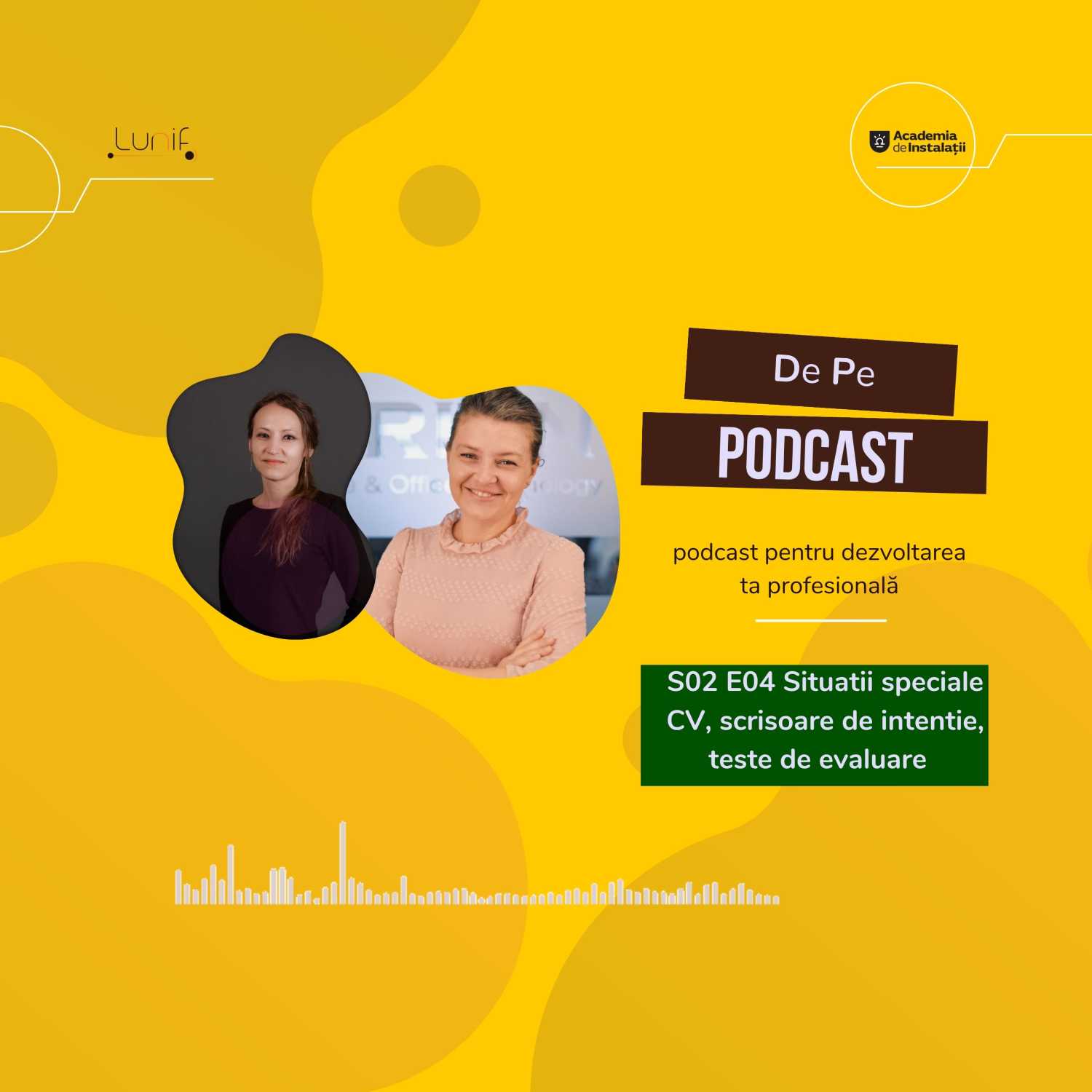 De pe podcast pentru dezvoltare profesionala