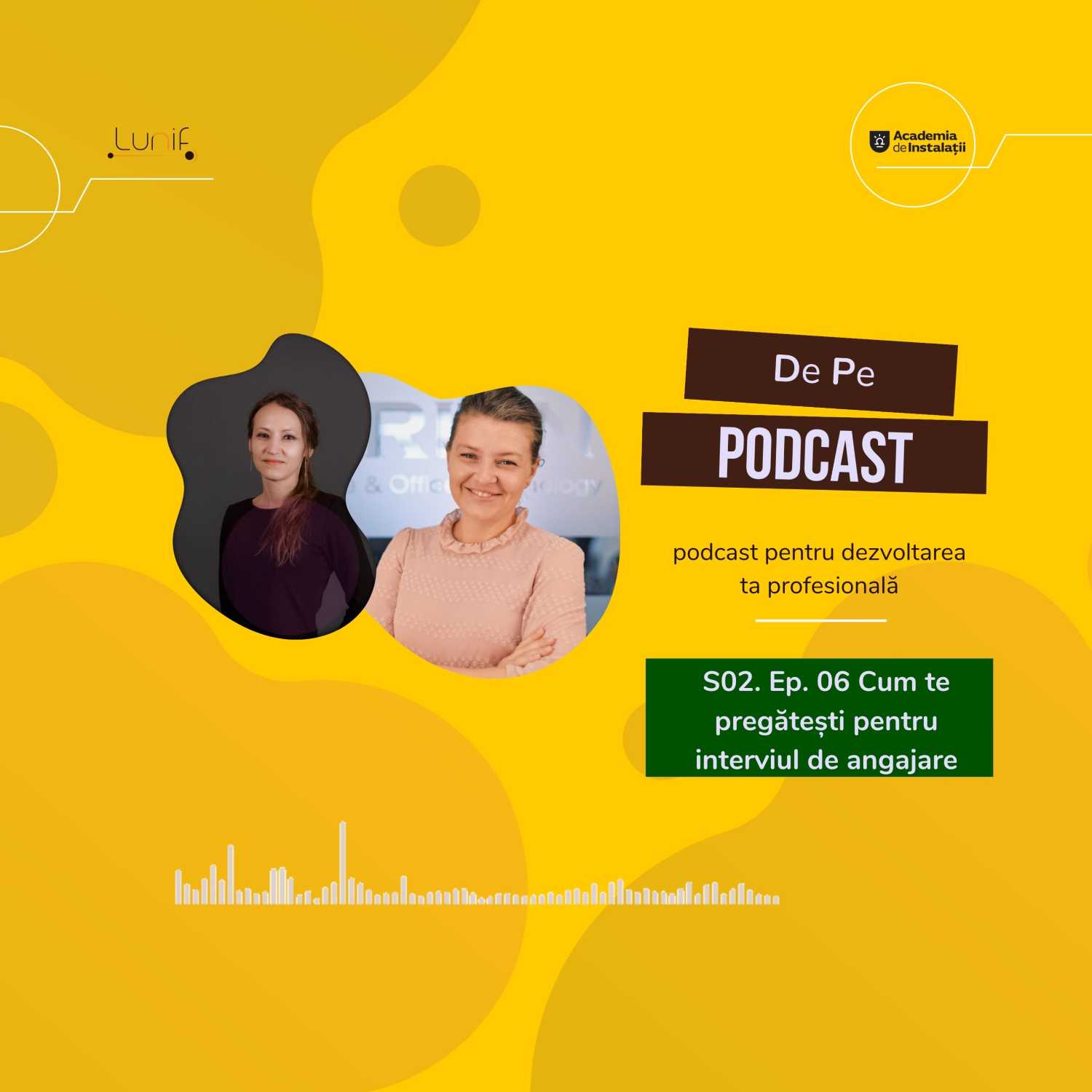 De pe podcast pentru dezvoltare profesionala