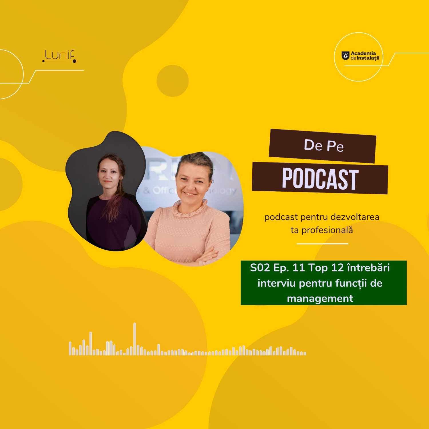 De pe podcast pentru dezvoltare profesionala