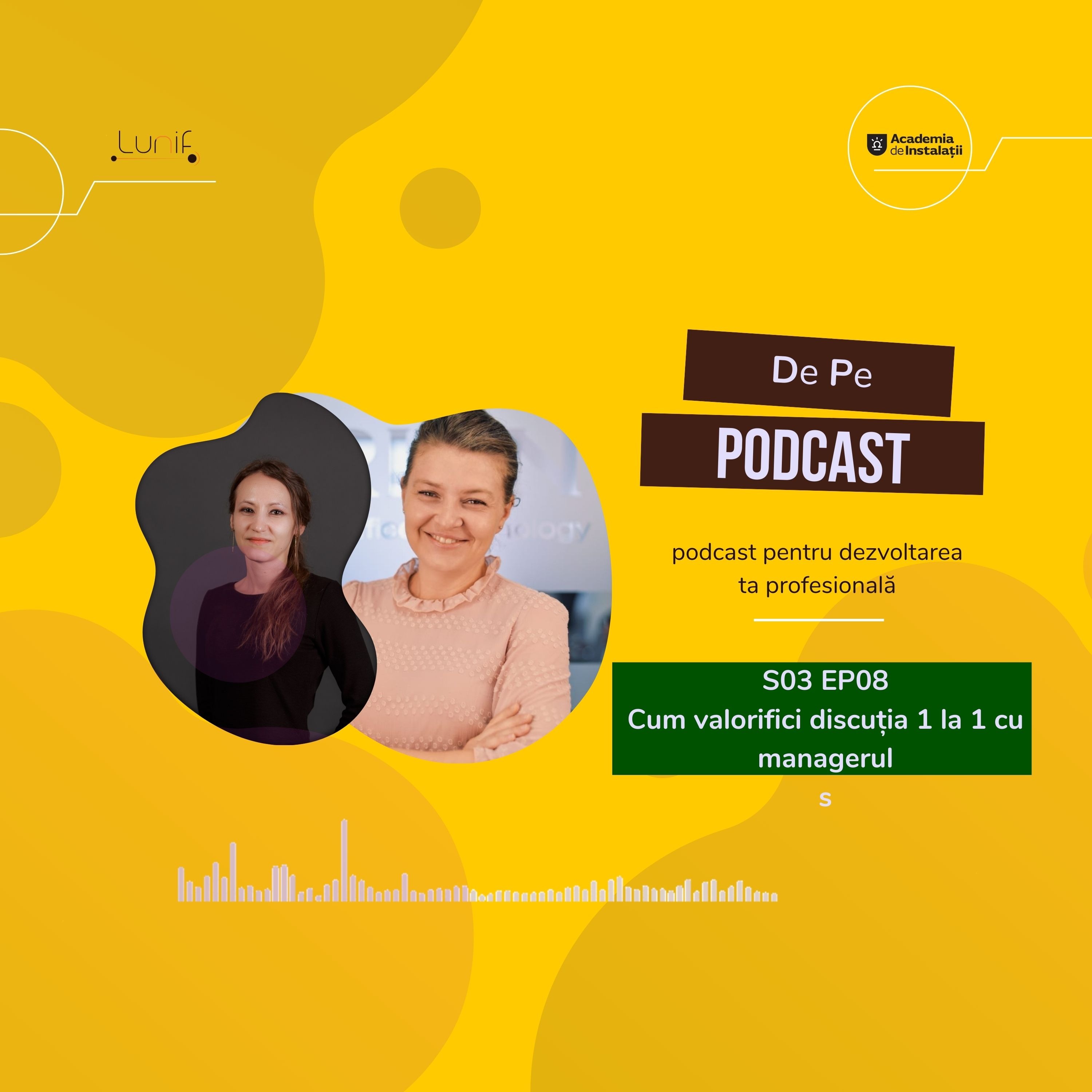 De pe podcast pentru dezvoltare profesionala