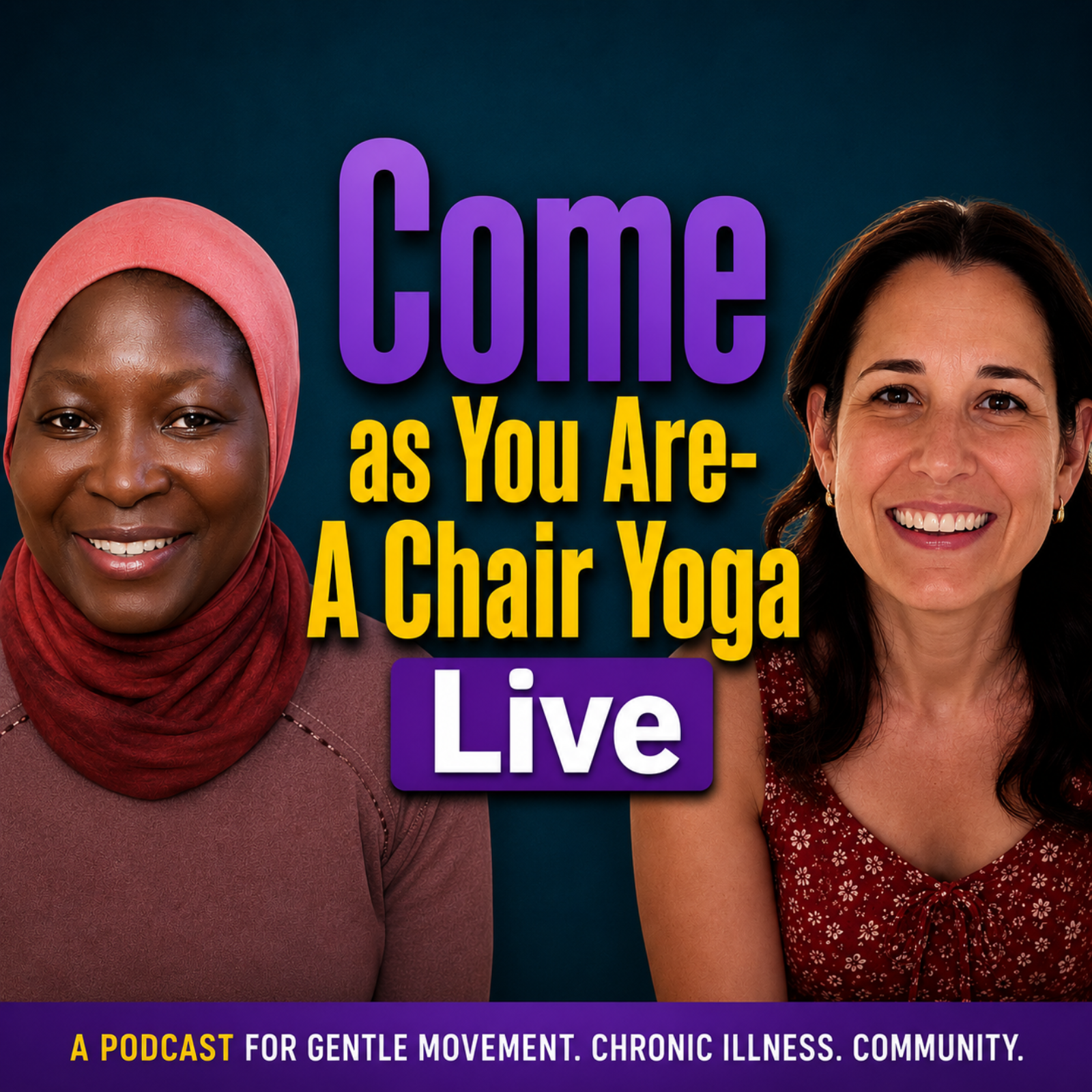 Come As You Are -A Chair Yoga Live on Substack episode artwork
