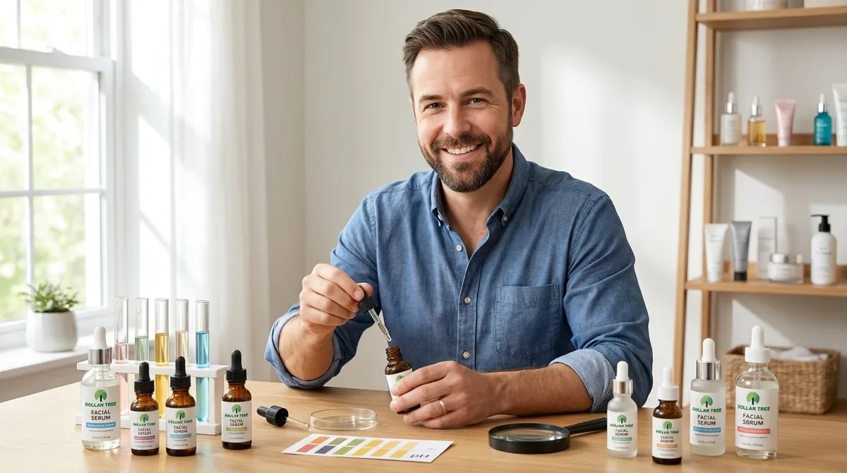 Dollar Tree Facial Serum Guide: Hyaluronic Acid and Vitamin C Concentrations Tested