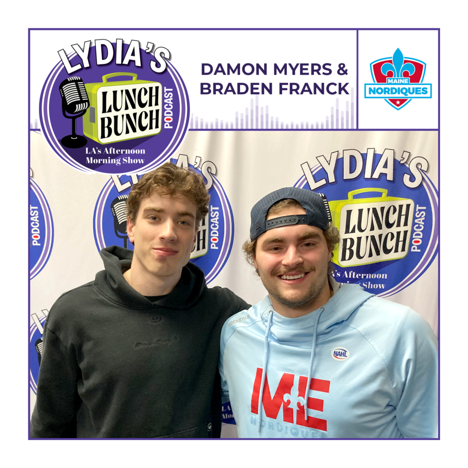 Damon Myers and Braden Franck - Maine Nordiques