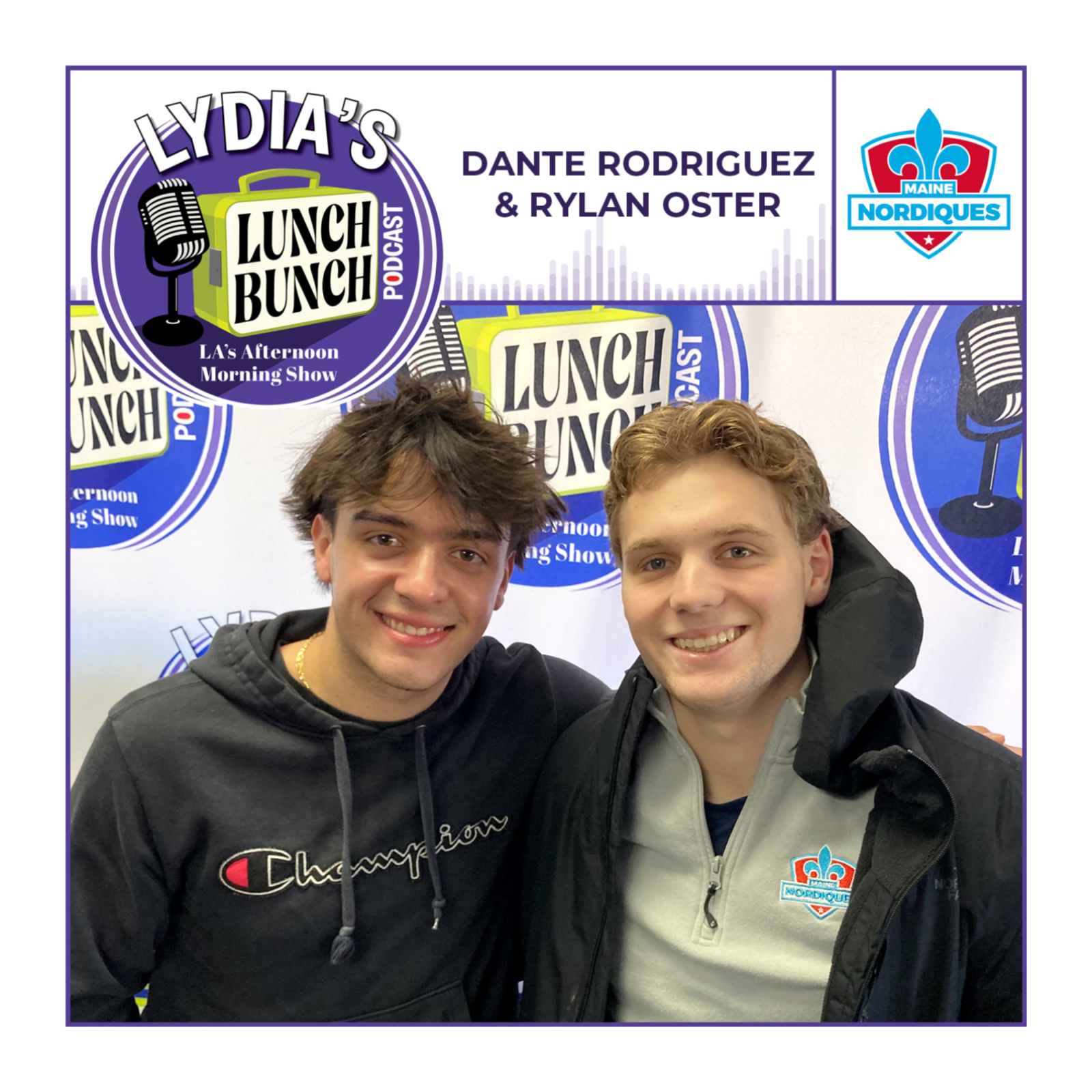 Dante Rodriguez and Rylan Oster - Maine Nordiques