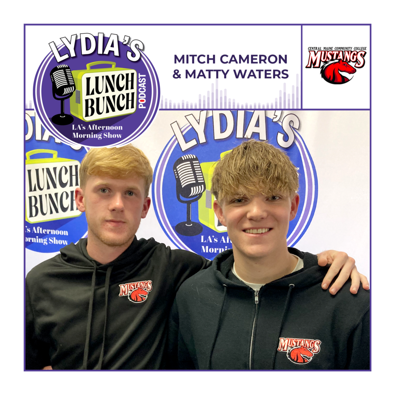 Mitch Cameron and Matty Waters - CMCC Men's Soccer National Champions