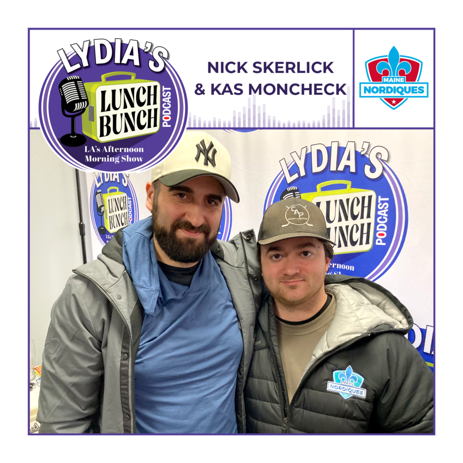 Nick Skerlick and Kas Moncheck - Maine Nordiques