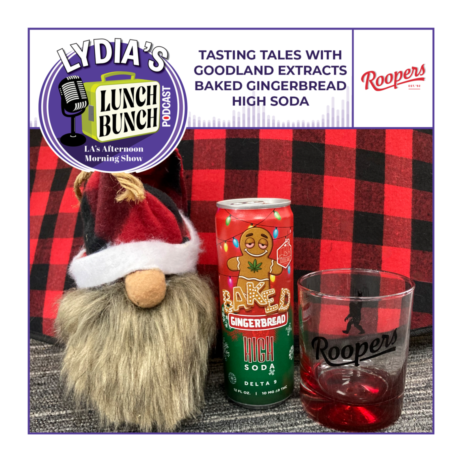 Tasting Tales with Baked Gingerbread High Soda