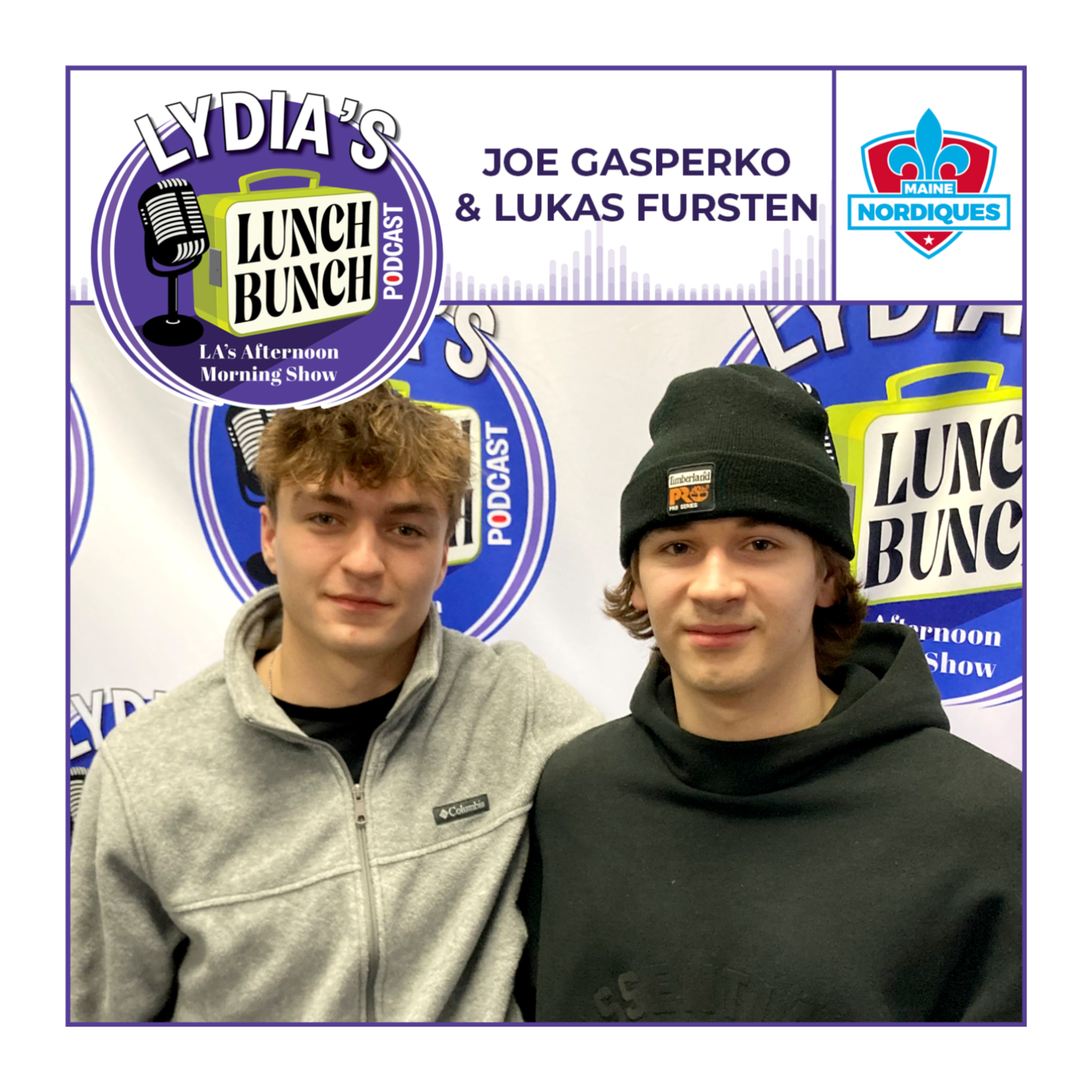 Joe Gasperko and Lukas Fursten - Maine Nordiques