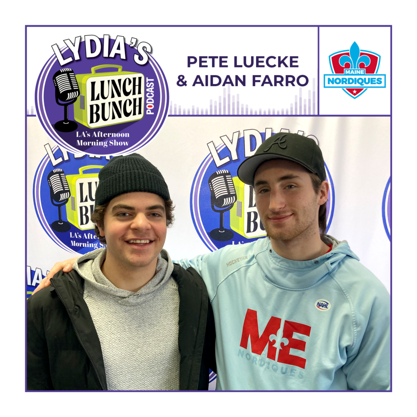 Pete Luecke and Aidan Farro - Maine Nordiques