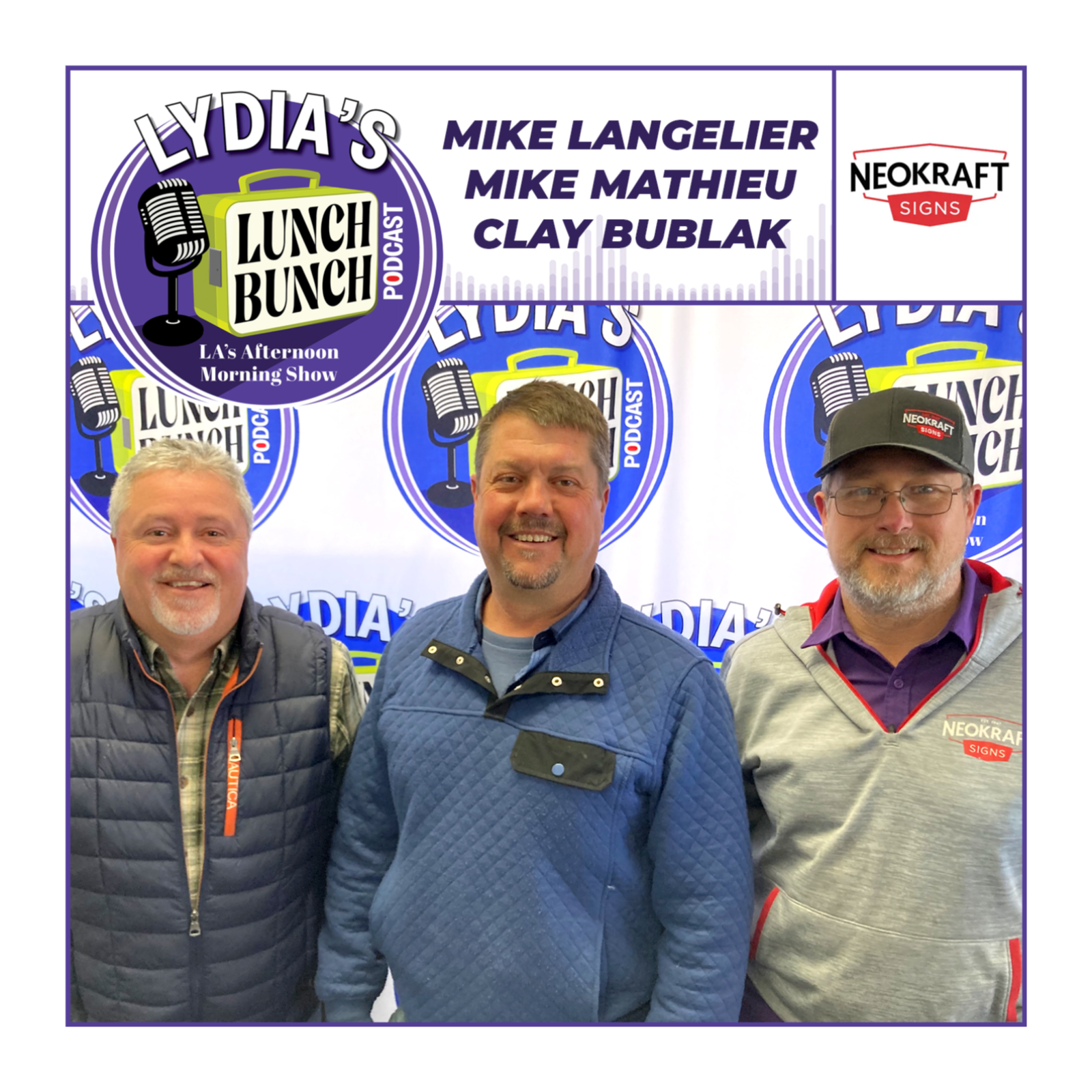 Mike, Mike, and Clay - Neokraft Signs