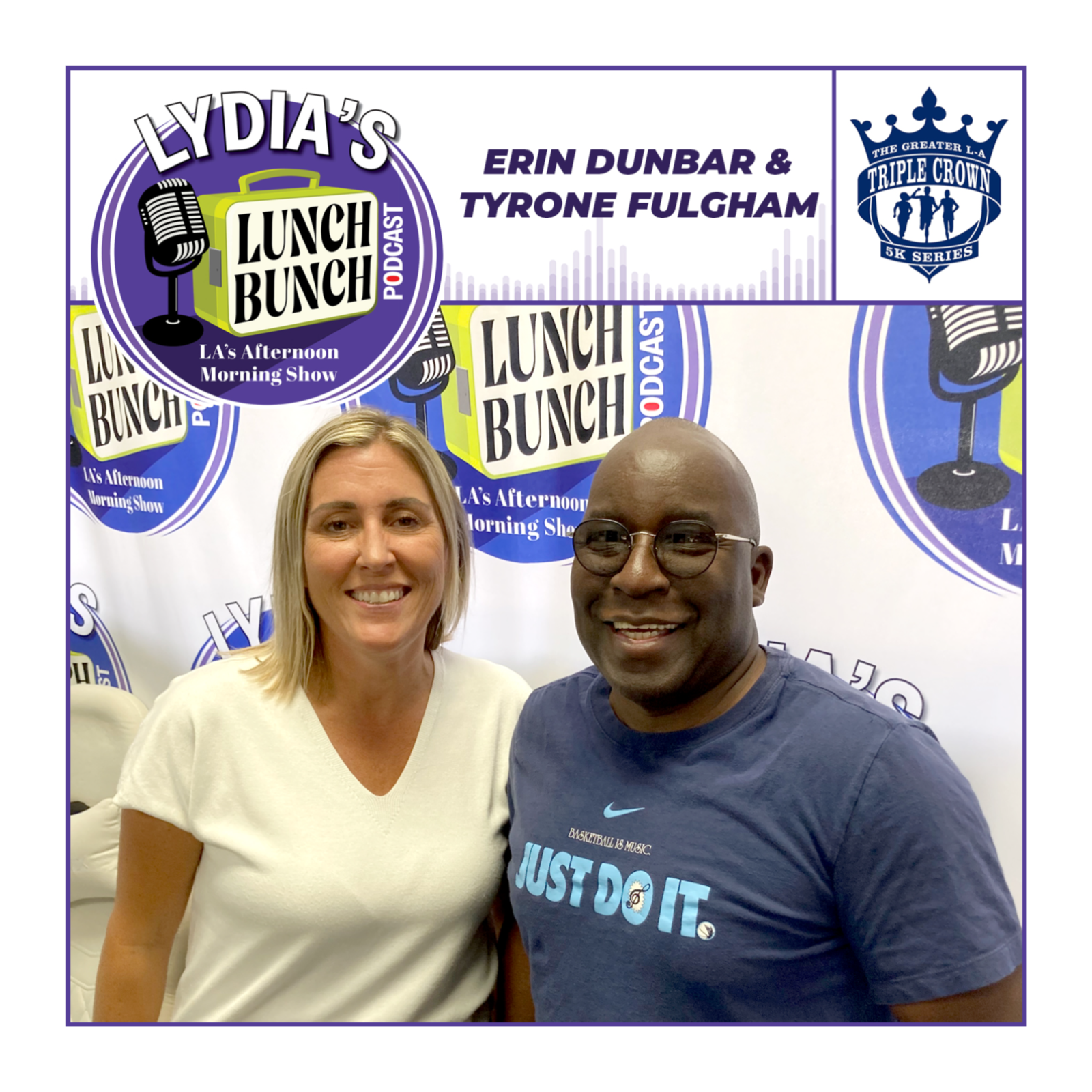 Erin Dunbar and Tyrone Fulgham - Greater L-A Triple Crown 5K Series