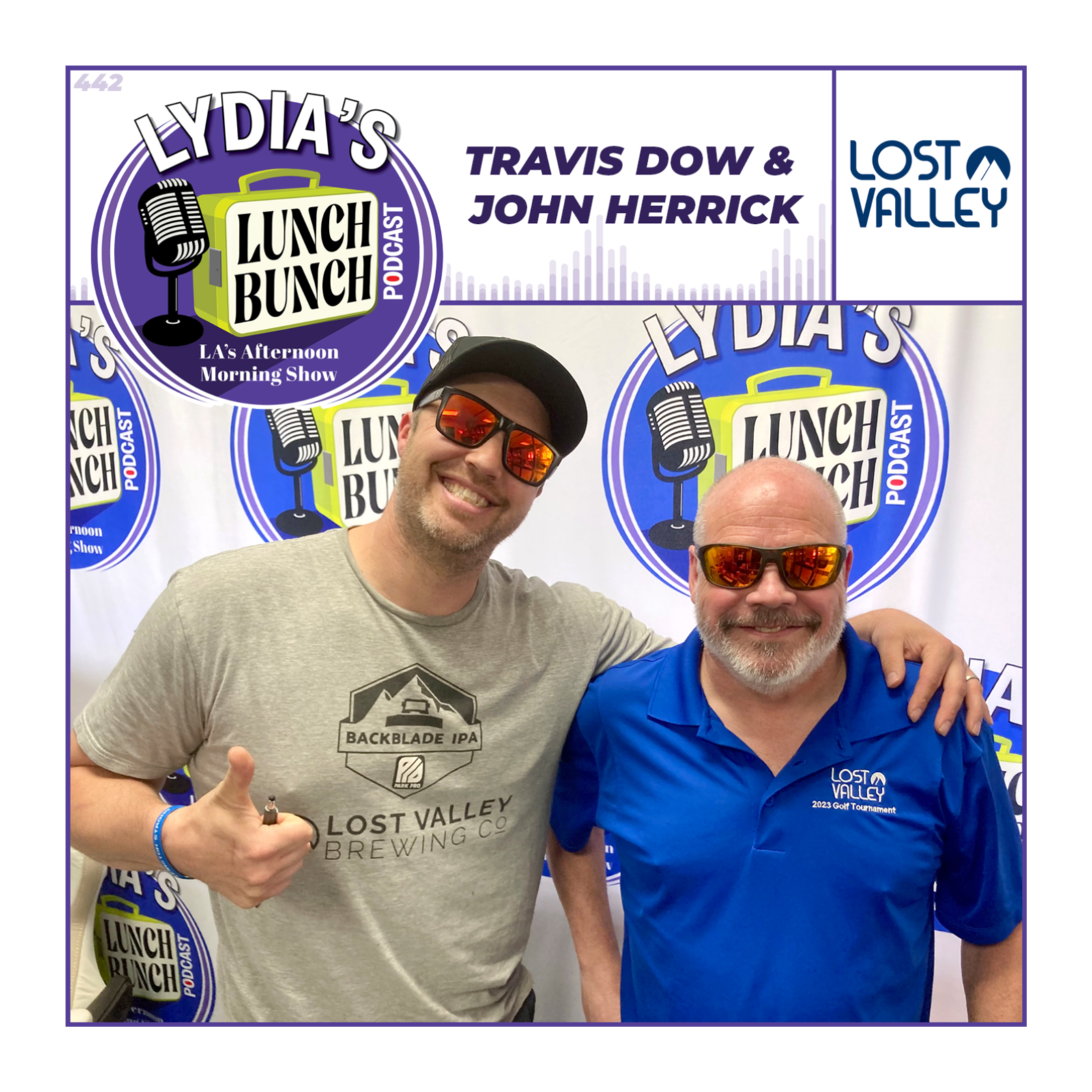 Travis Dow and John Herrick - Lost Valley episode artwork