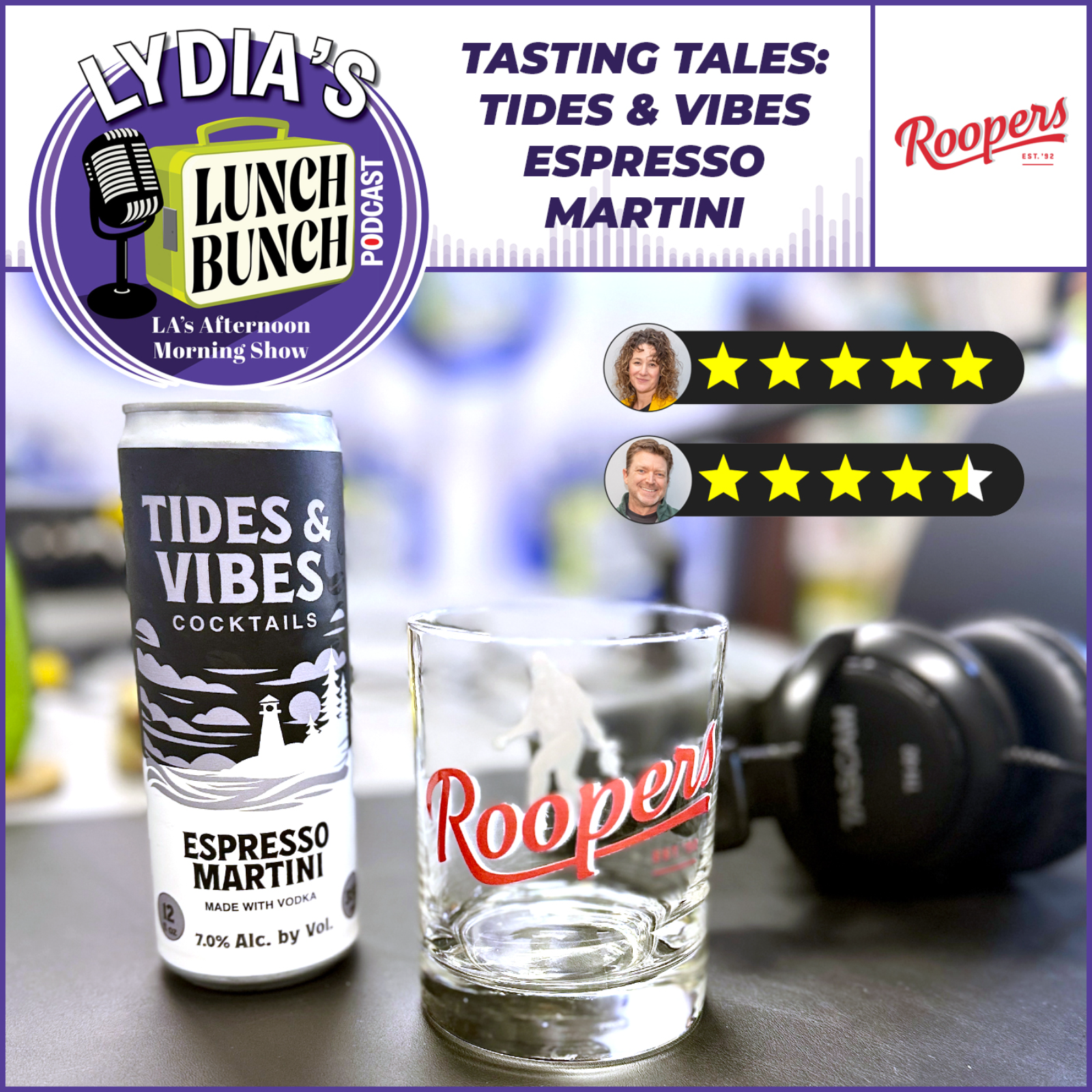 Tasting Tales with Tides & Vibes Espresso Martini episode artwork