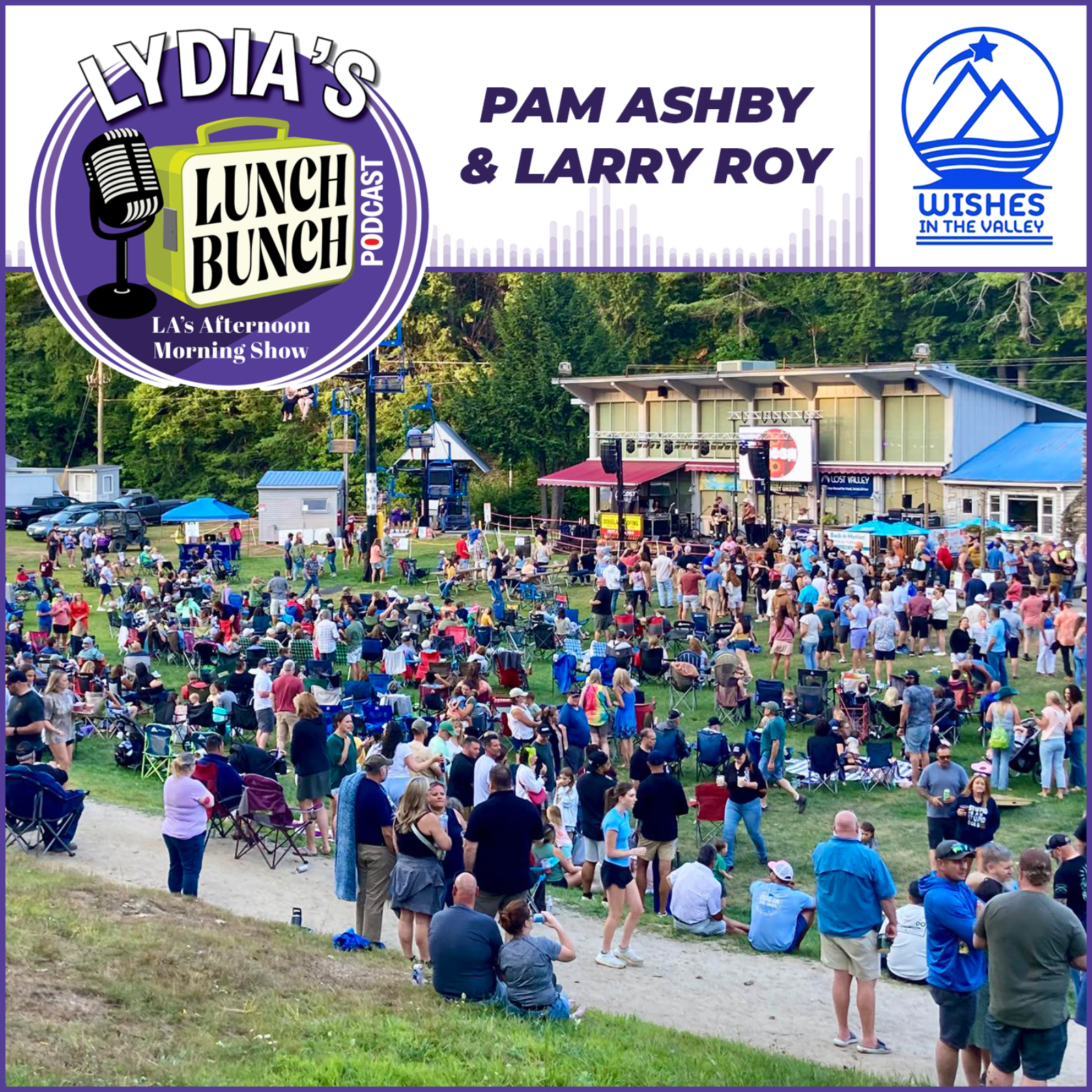 Pam Ashby and Larry Roy - Wishes in the Valley episode artwork
