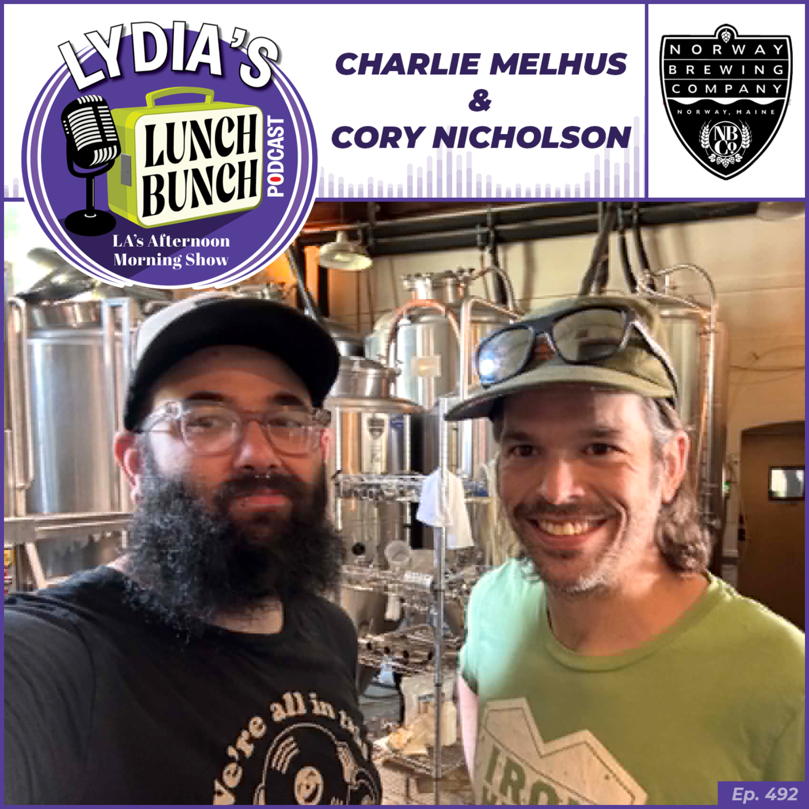 Charlie Melhus and Cory Nicholson - Norway Brewing Co.