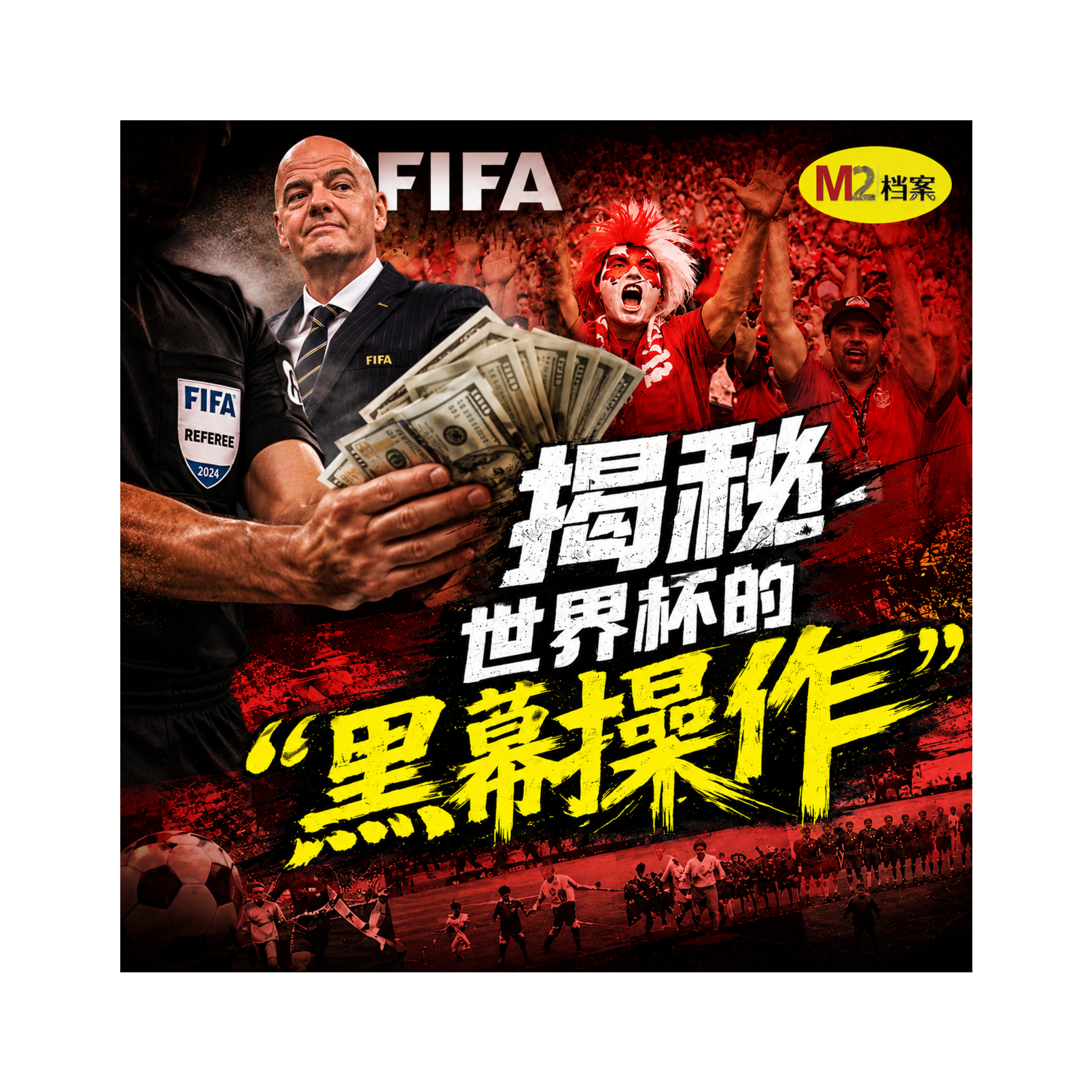 世界盃的生意經，FIFA的金錢遊戲｜M2檔案 episode artwork