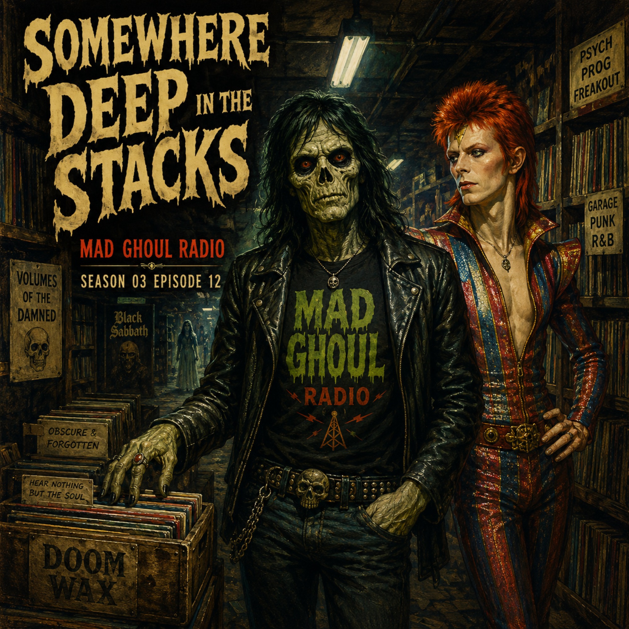 Season 03 - Episode 12 - Mad Ghoul Radio - Somewhere Deep in the Stacks episode artwork