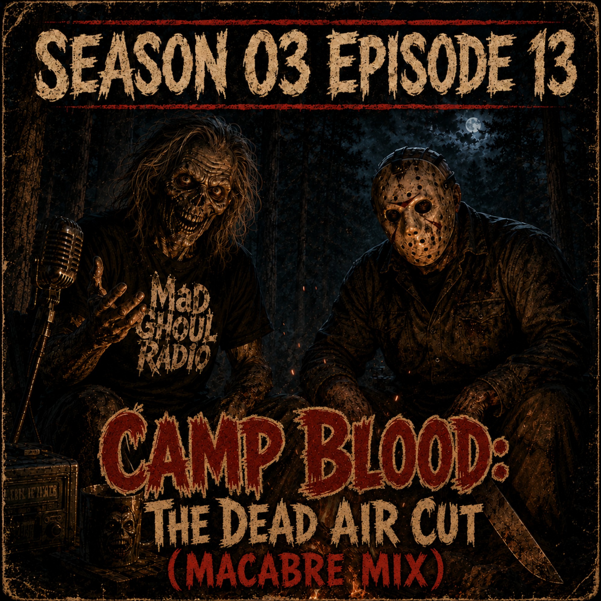 Season 03 -  Episode 13 - Camp Blood: The Dead Air Cut (Macabre Mix) episode artwork