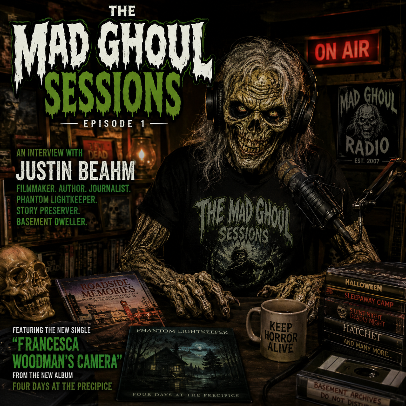 The Mad Ghoul Sessions 001 - Justin Beahm episode artwork