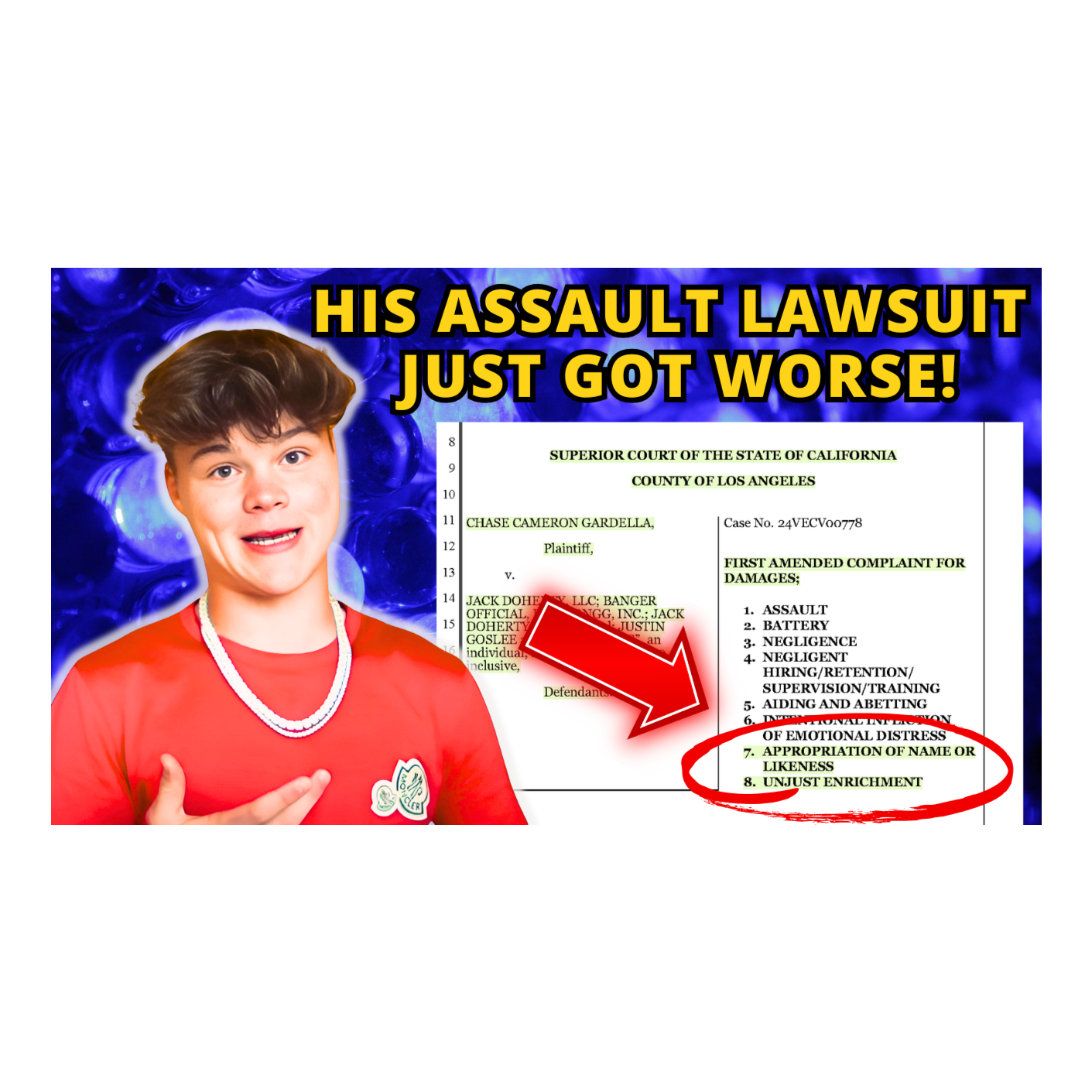 Jack Doherty’s Assault Lawsuit Just Got Worse
