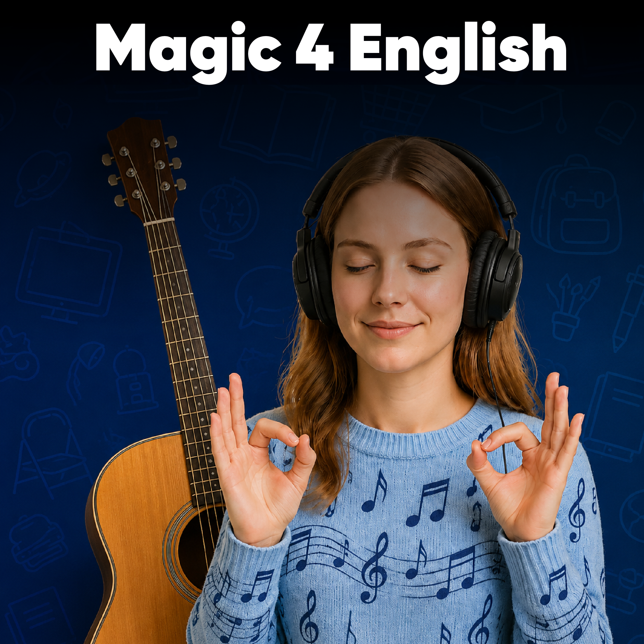 Speak English Clearly with Shadowing #6 : Talk About Music in English | Songs | A1-A2 Slow Podcast Episode cover