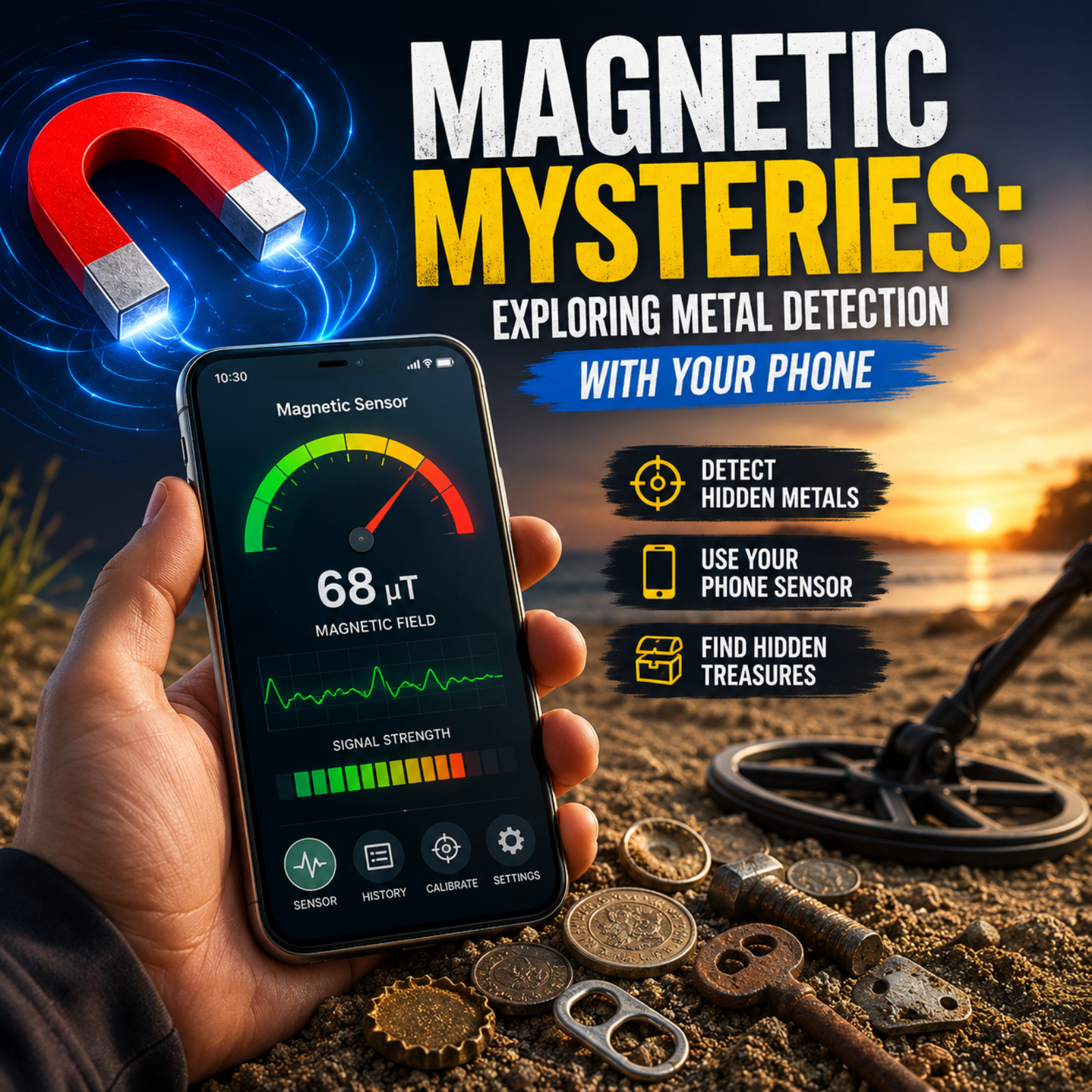 Magnetic Mysteries: Exploring Metal Detection With Your Phone podcast artwork