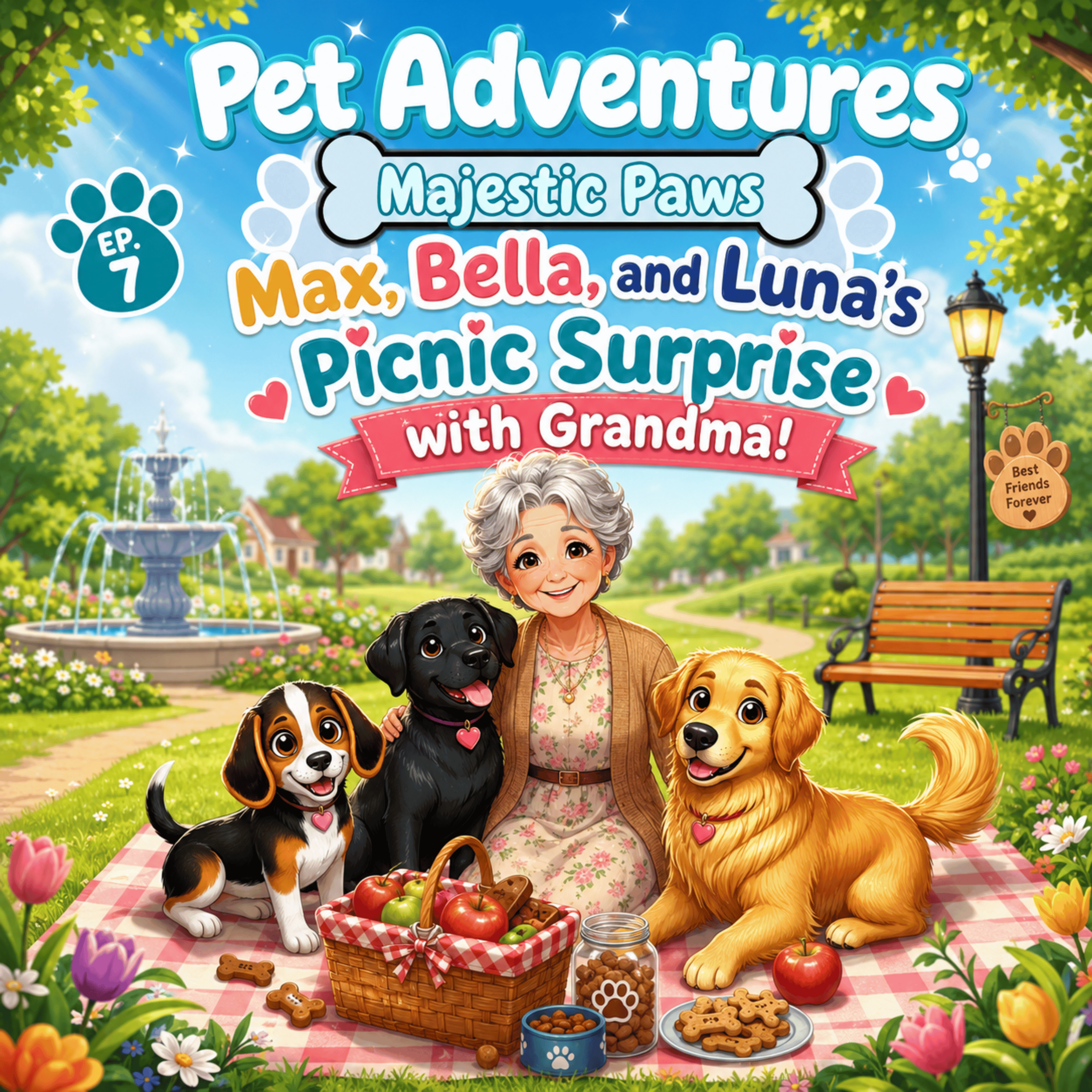 Max, Bella, and Luna’s Picnic Surprise with Grandma episode artwork