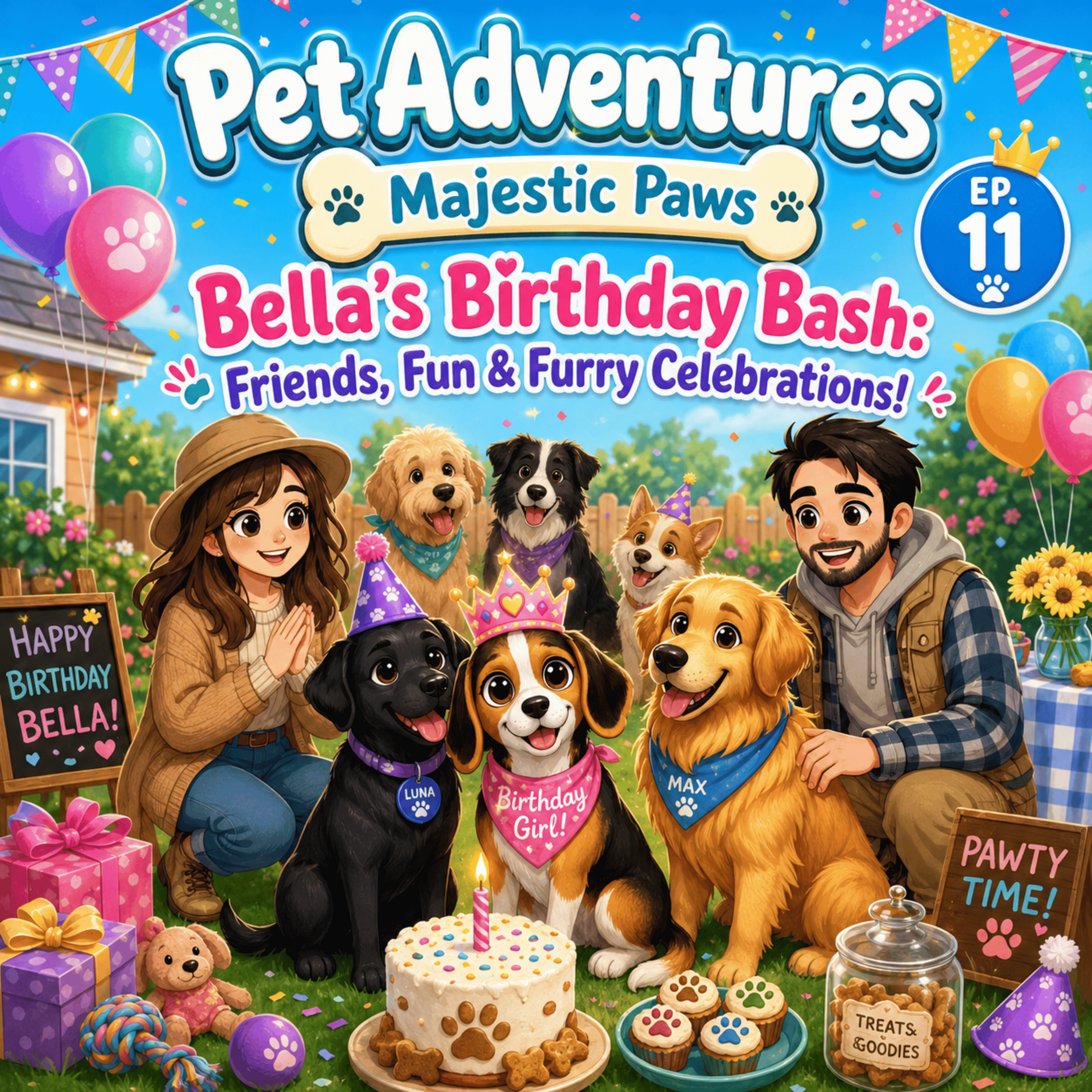Bella’s Birthday Bash: Friends, Fun & Furry Celebrations! episode artwork