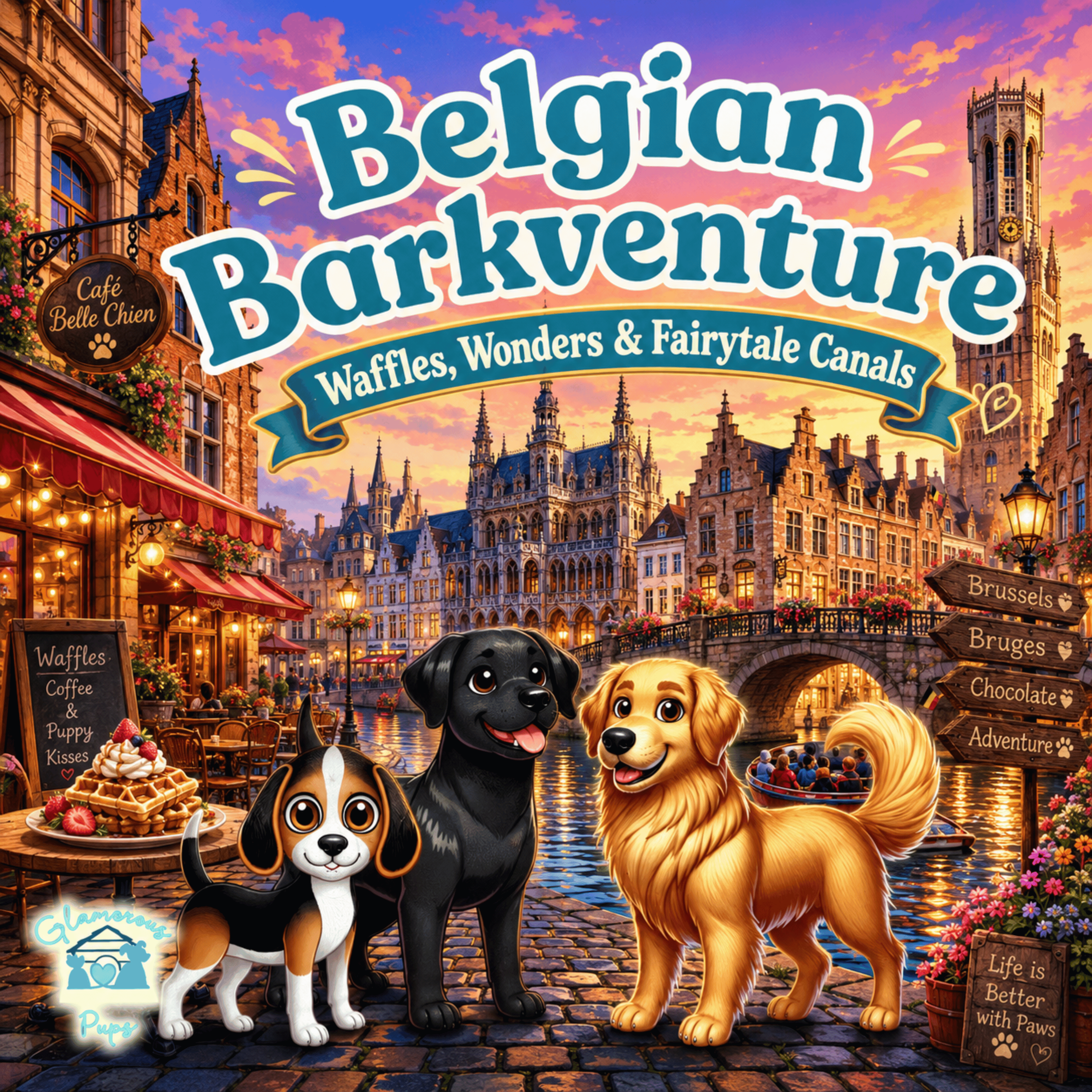 Belgian Barkventure: Waffles, Wonders & Fairytale Canals episode artwork