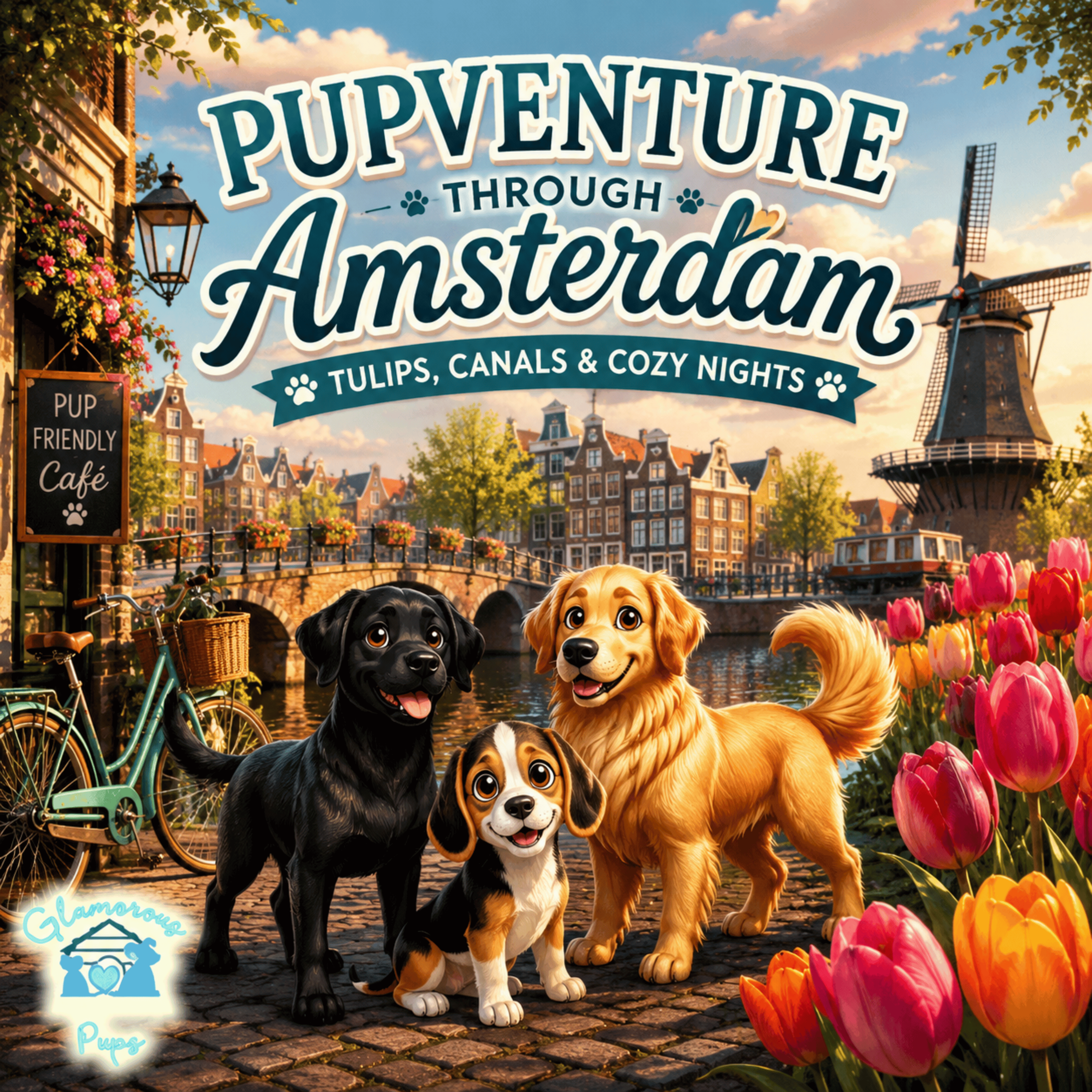 Pupventure Through Amsterdam: Tulips, Canals & Cozy Nights episode artwork
