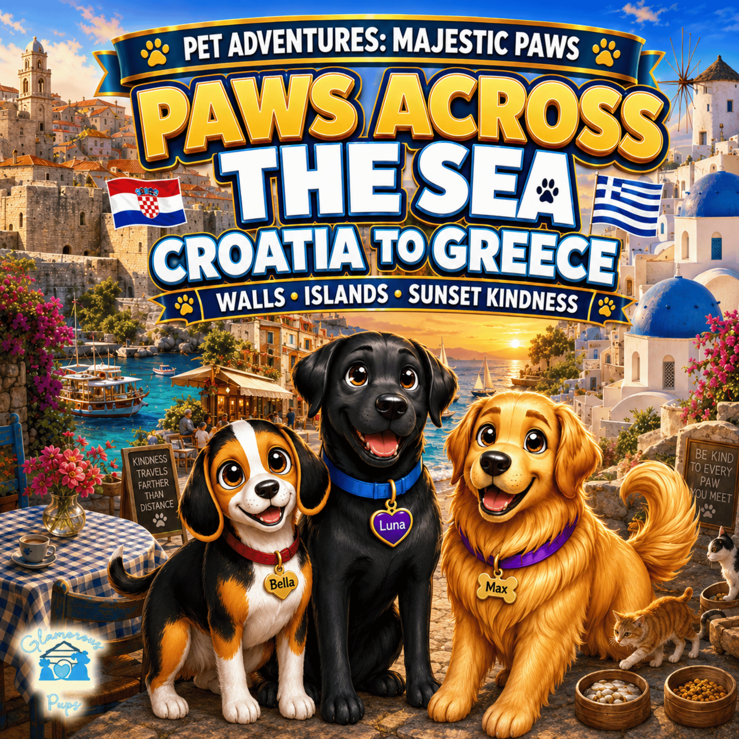 Islands History Paws Across the Sea Croatia to Greece episode artwork