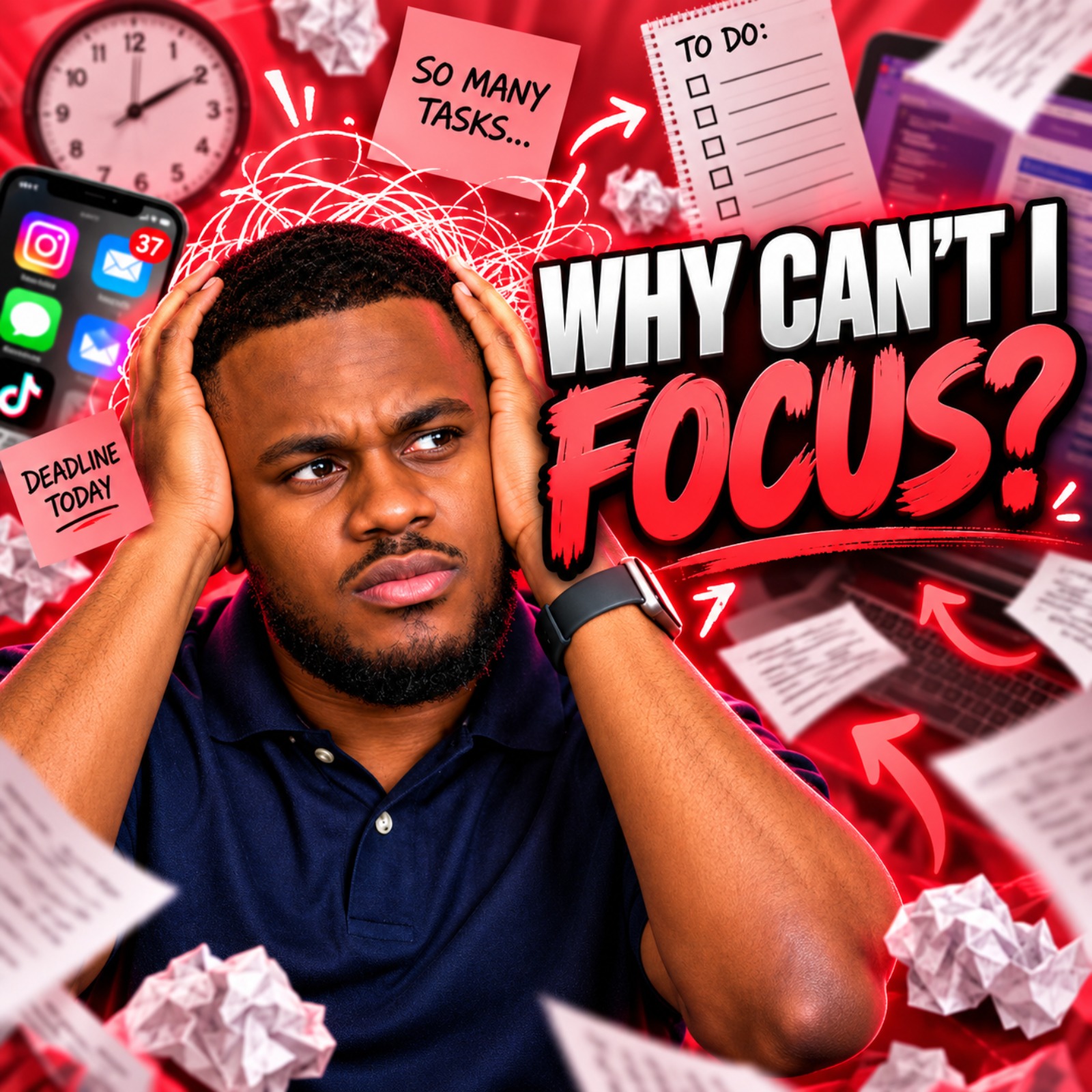 You’re Not Lazy You’re Overwhelmed