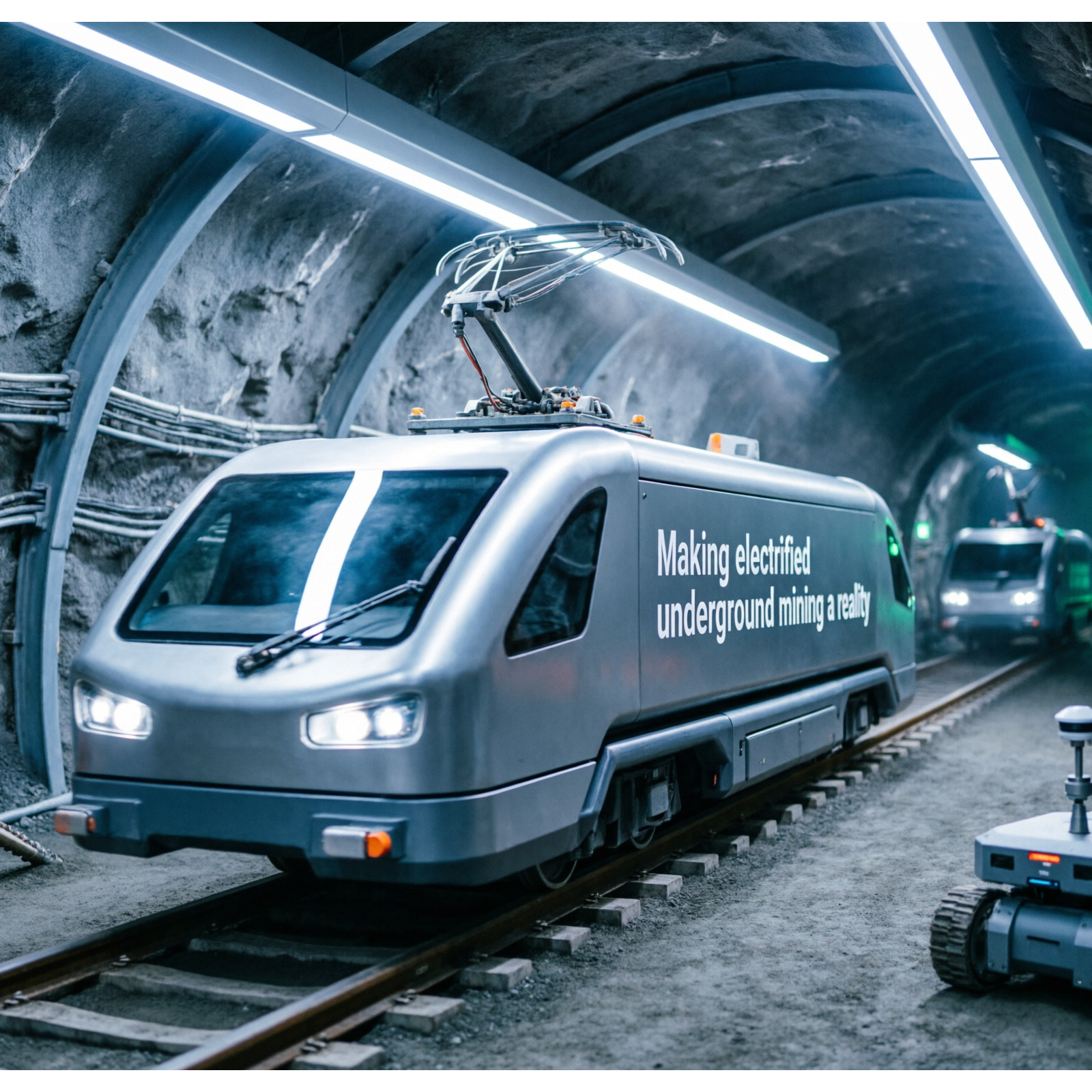 Mine electrification cover art