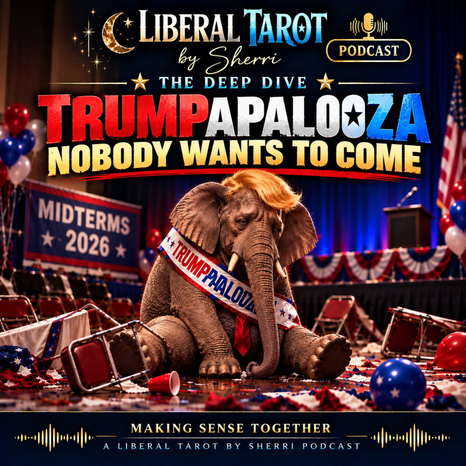 Trumpapalooza: Nobody Wants to Come to trump's Party episode artwork