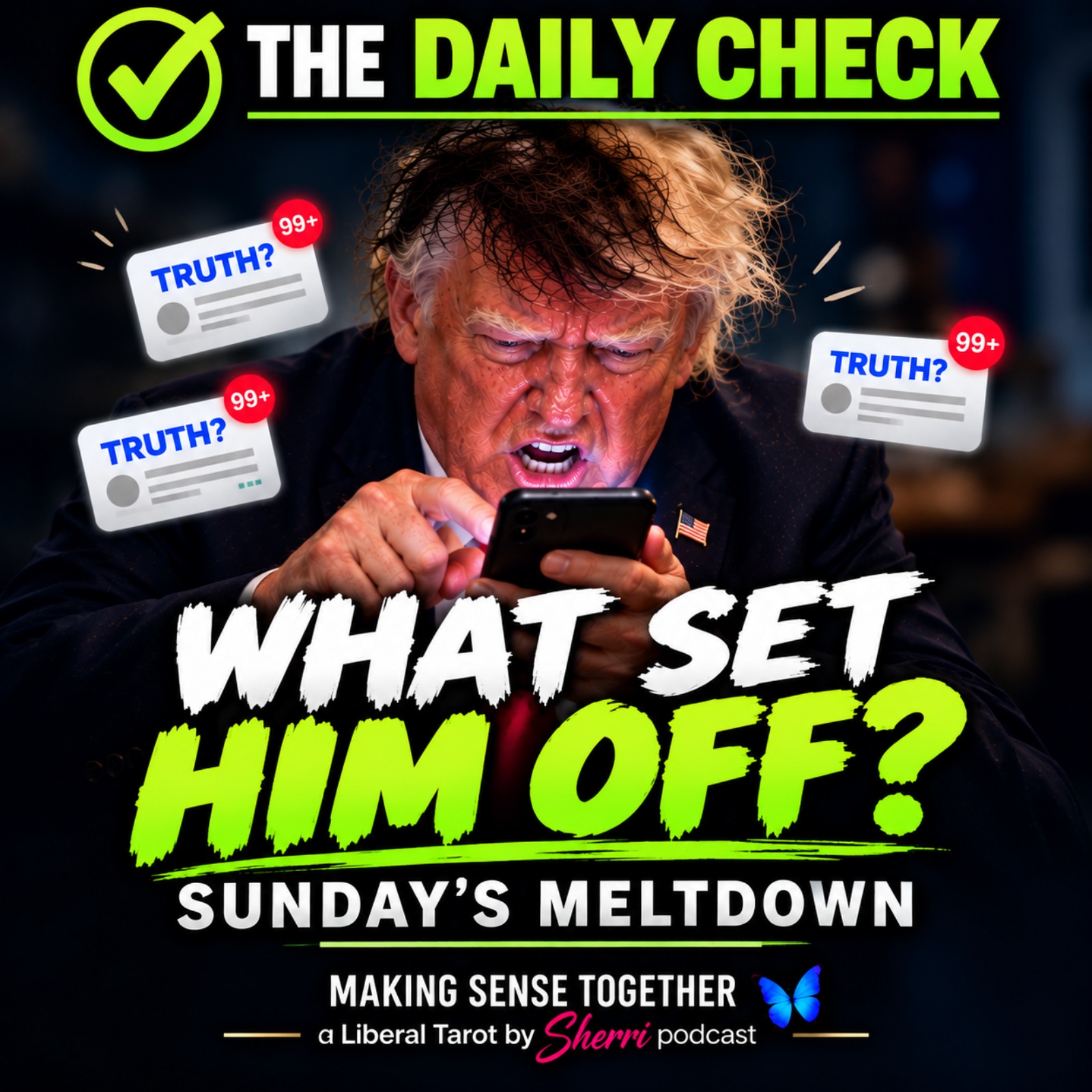 Daily ✅ 9.7.26 What set donOLD off on Sunday? episode artwork