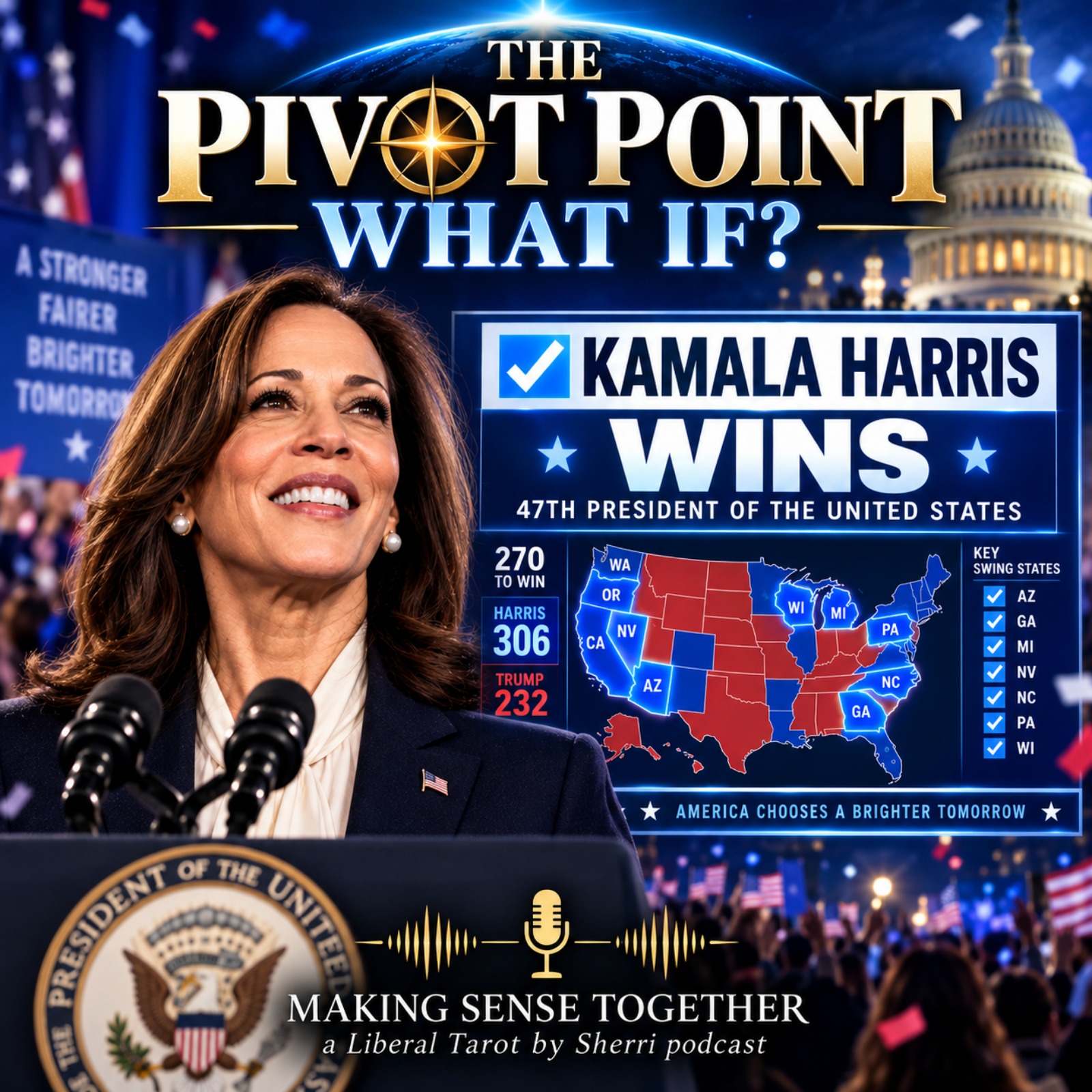 The Pivot Point: What If Kamala Had Won? episode artwork